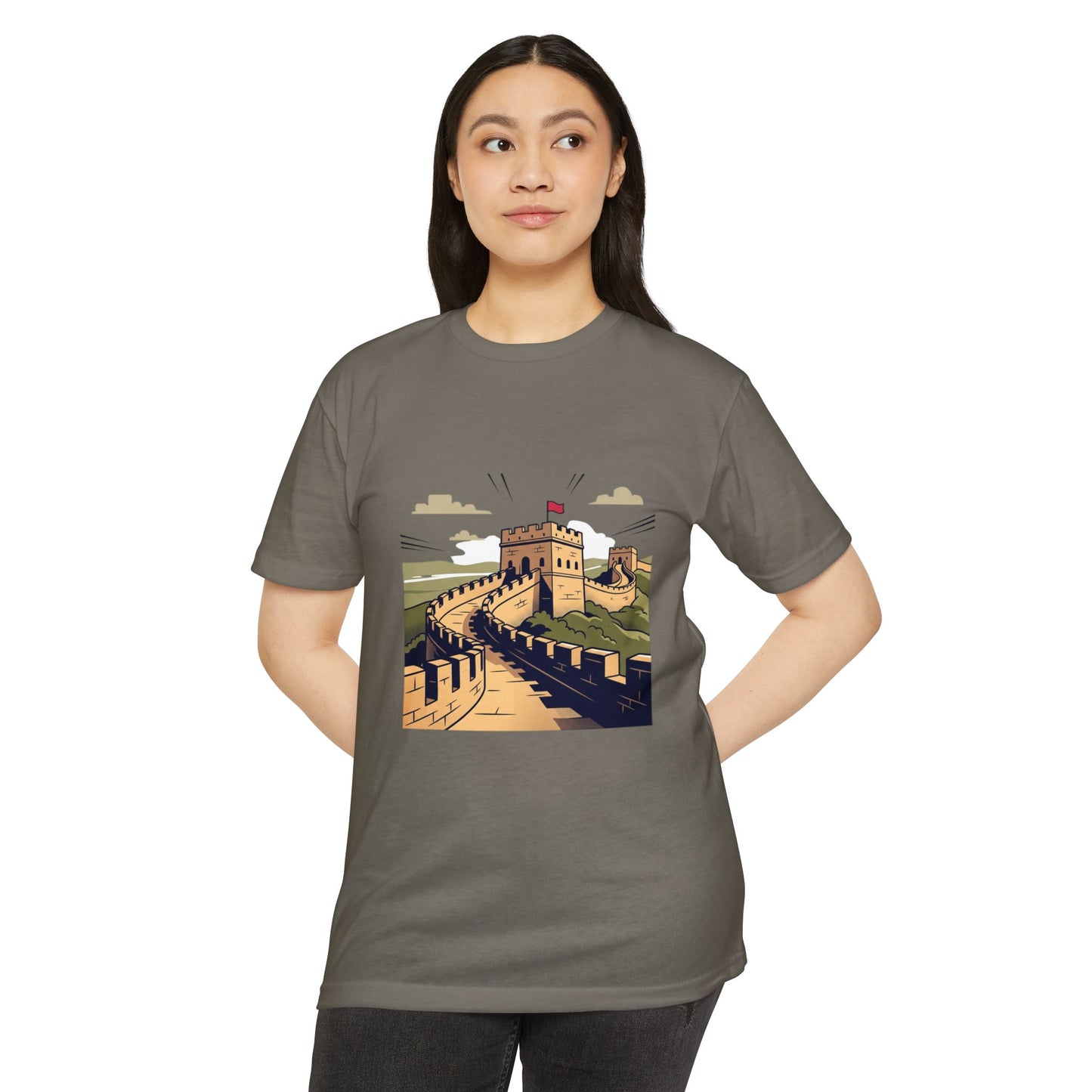 Great Wall Scenic Vintage Travel T-Shirt
