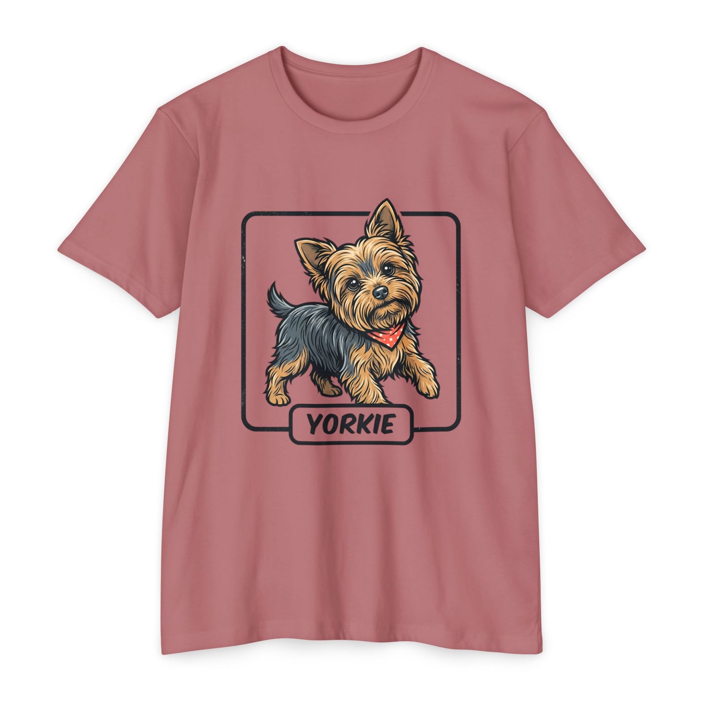 Yorkshire Terrier Graphic Tee — Cute Yorkie Dog T-Shirt