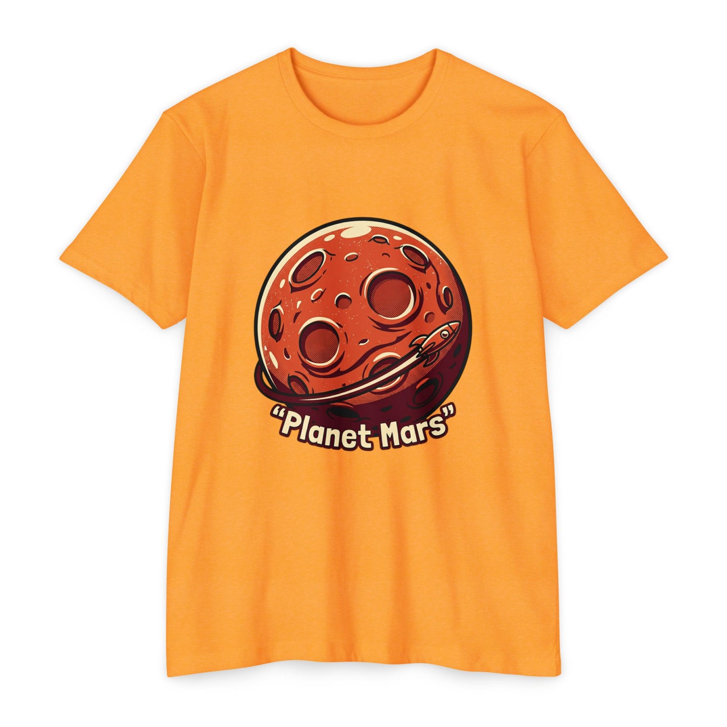 Retro Mars Graphic T-Shirt — Red Planet Tee
