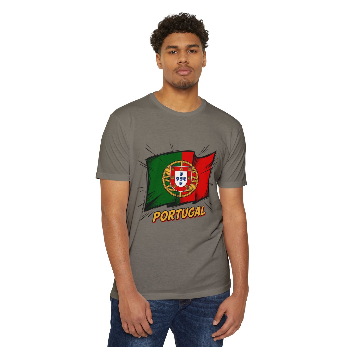 Portugal Flag Graphic T-Shirt — Vibrant Portuguese Pride Tee