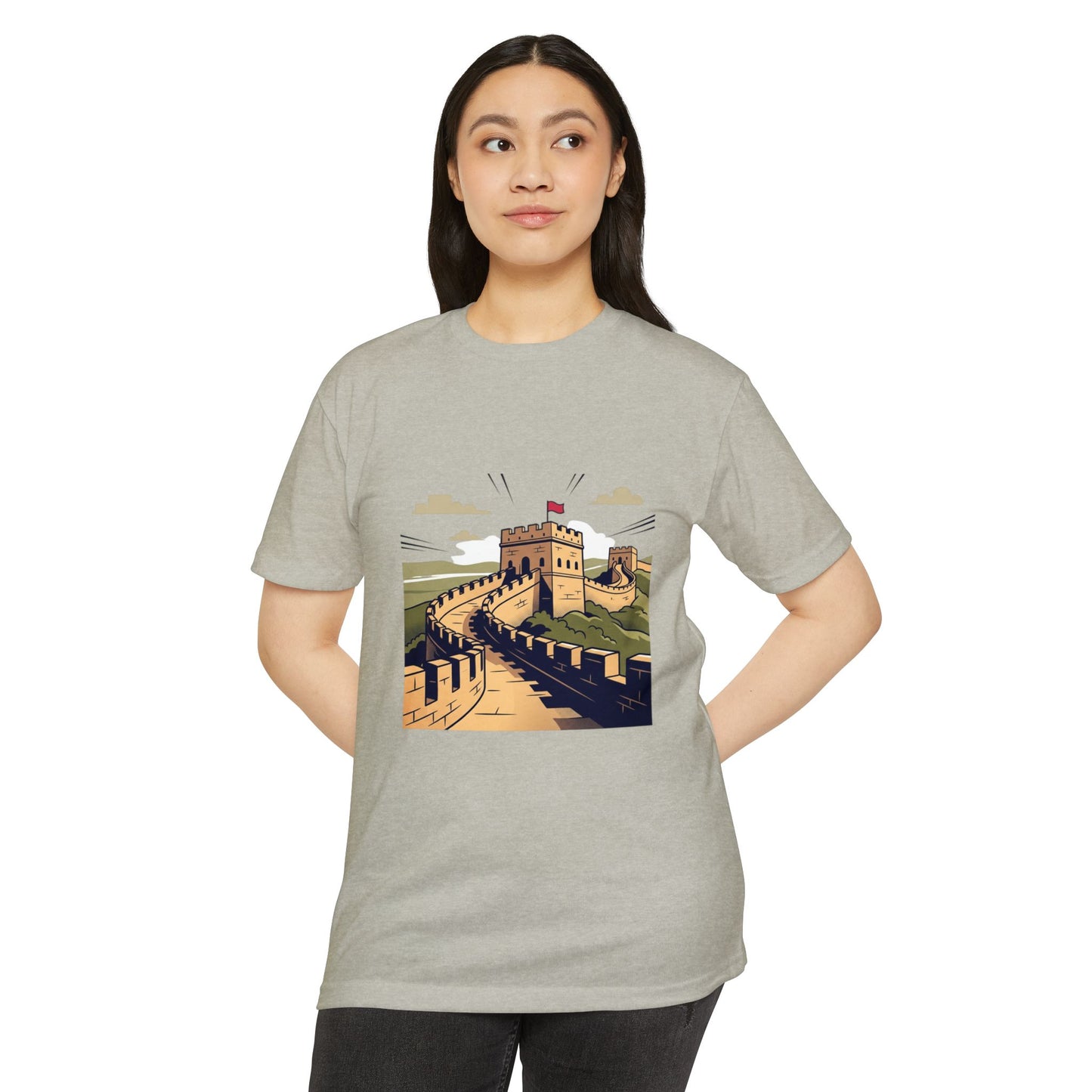 Great Wall Scenic Vintage Travel T-Shirt