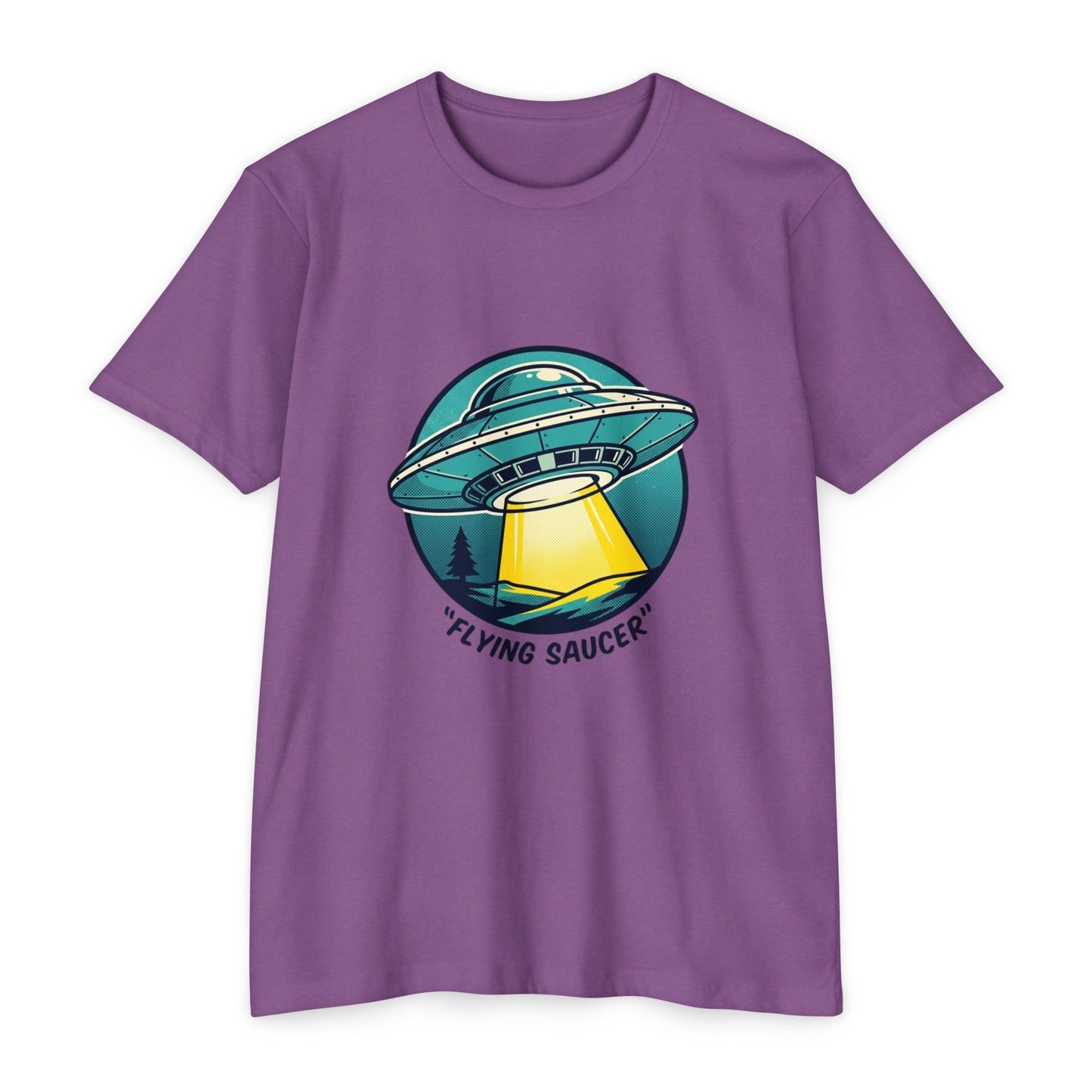 Retro Flying Saucer UFO T-Shirt — Vintage Space Graphic Tee