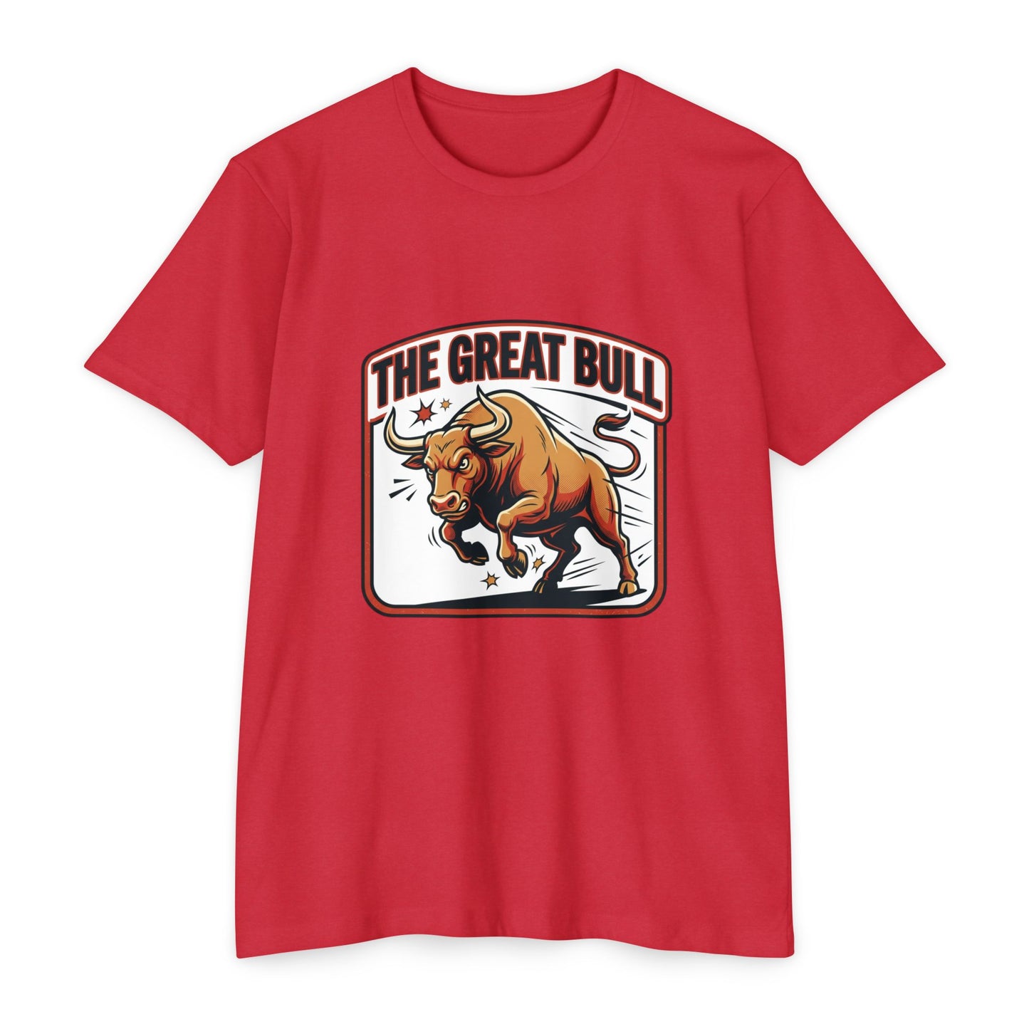 The Great Bull T-Shirt — Vintage Charging Bull Graphic Tee