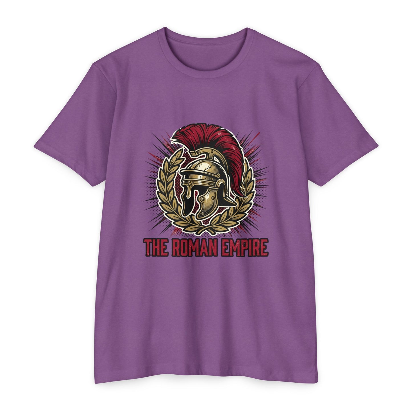 Roman Empire Helmet T-Shirt — Vintage Gladiator Graphic Tee