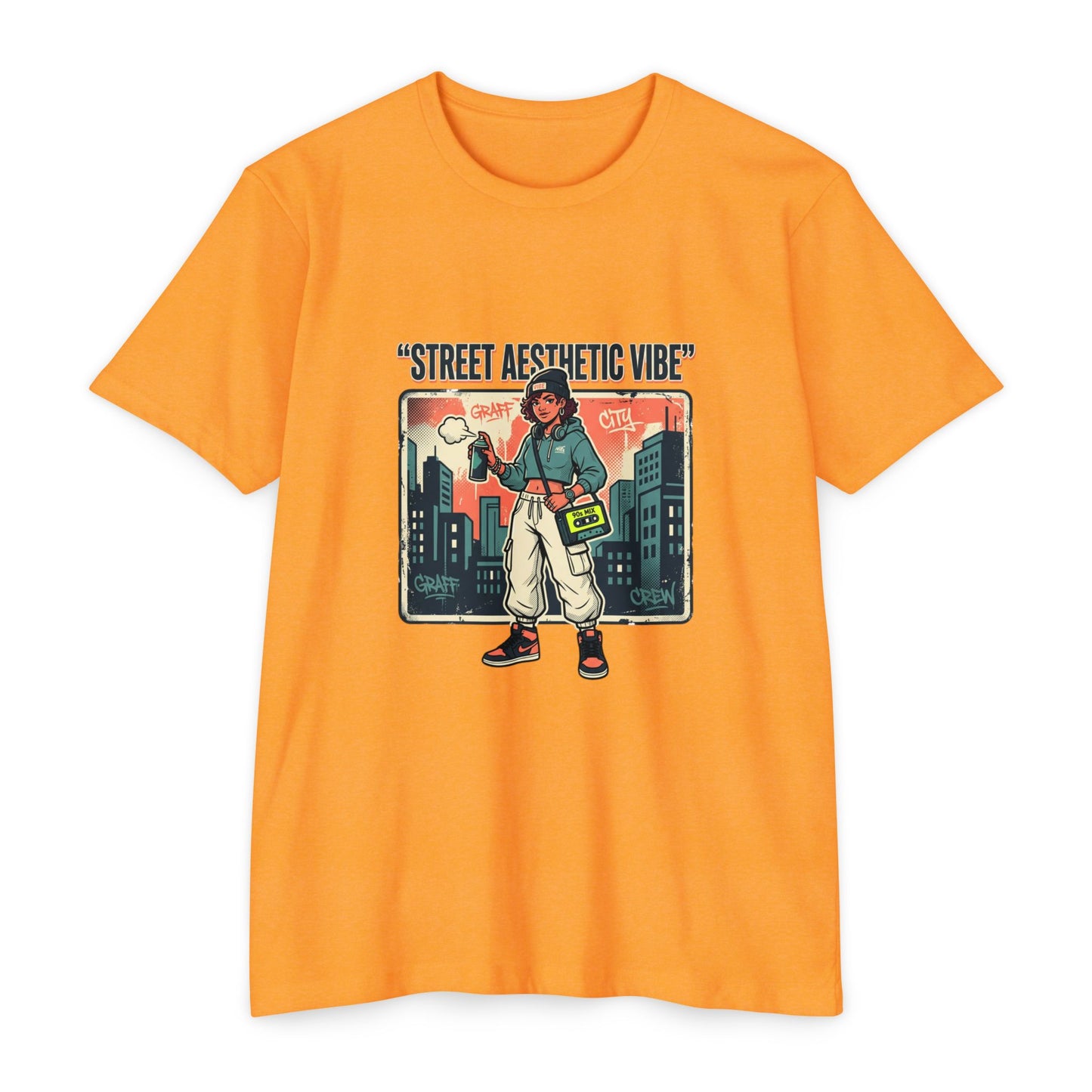 Street Aesthetic Vibe Graphic T-Shirt — Urban Skatewear Tee