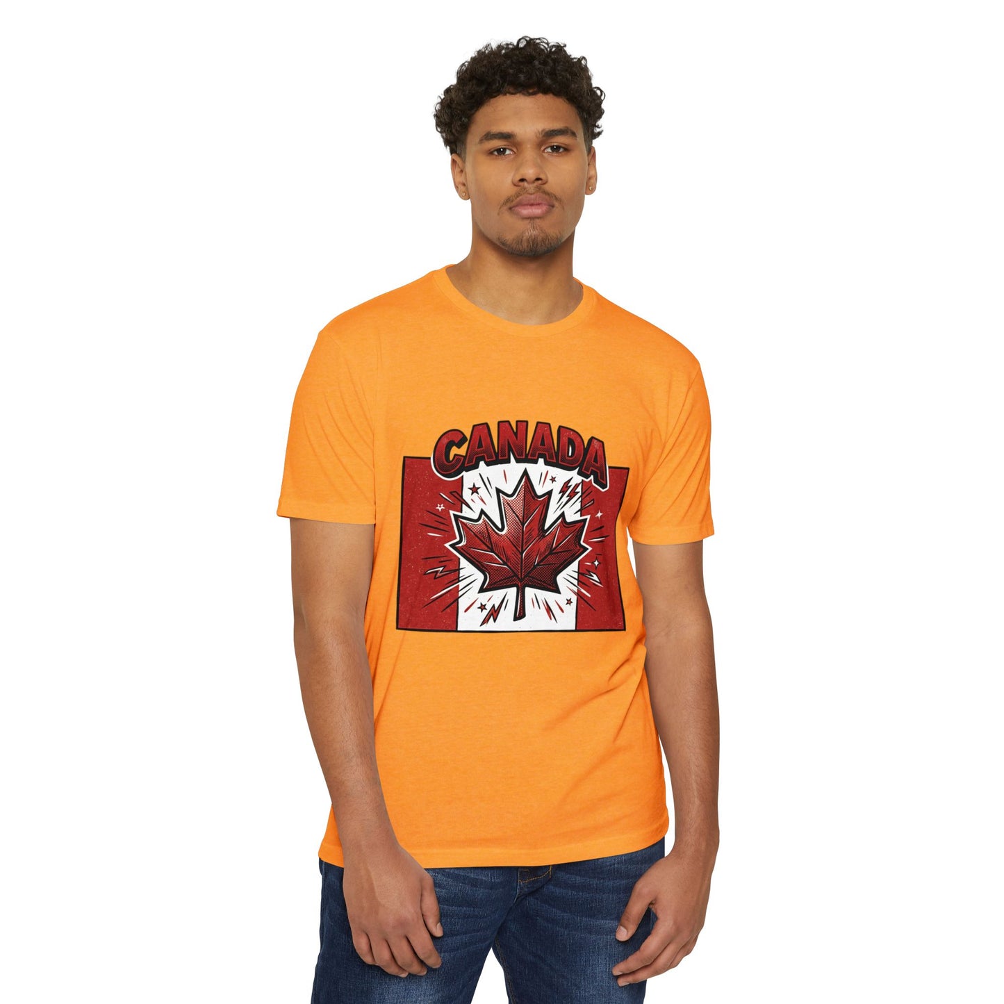 Retro Canada Maple Leaf Graphic T-Shirt — Canadian Pride Tee