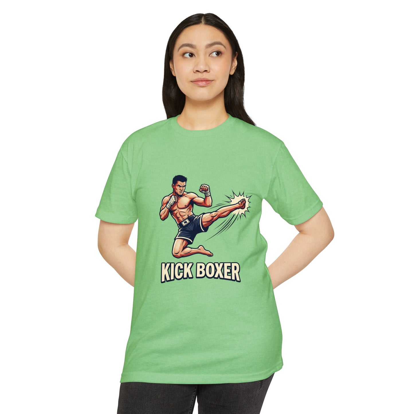 Camiseta Kick Boxer — Camiseta Retro Gráfica de Artes Marciales