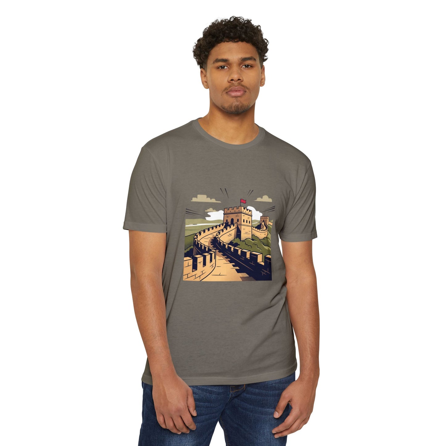 Great Wall Scenic Vintage Travel T-Shirt