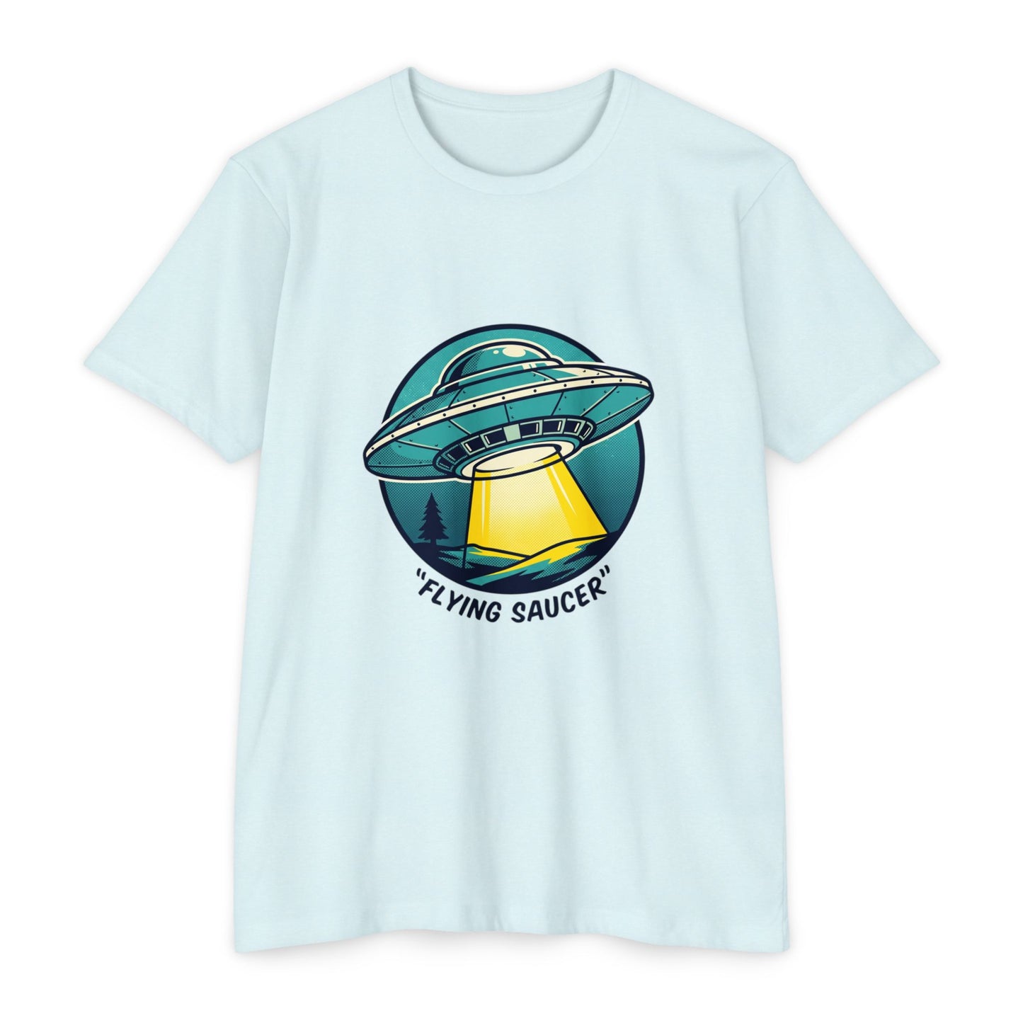 Retro Flying Saucer UFO T-Shirt — Vintage Space Graphic Tee