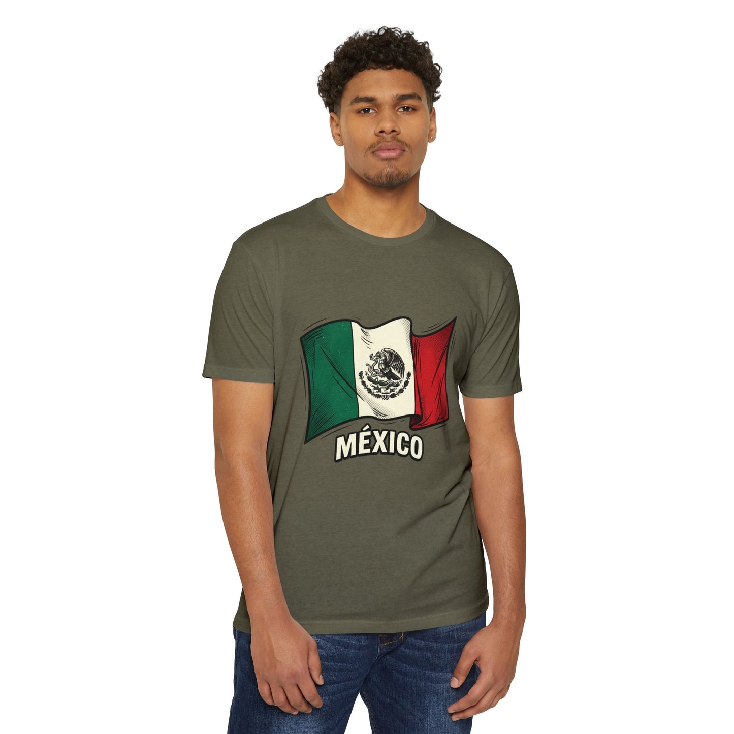 Vintage México Flag T-Shirt — Mexican Pride Tee