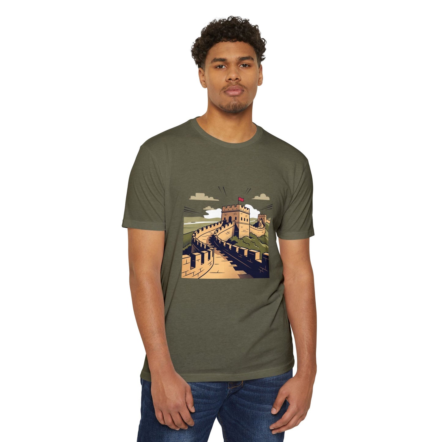 Great Wall Scenic Vintage Travel T-Shirt