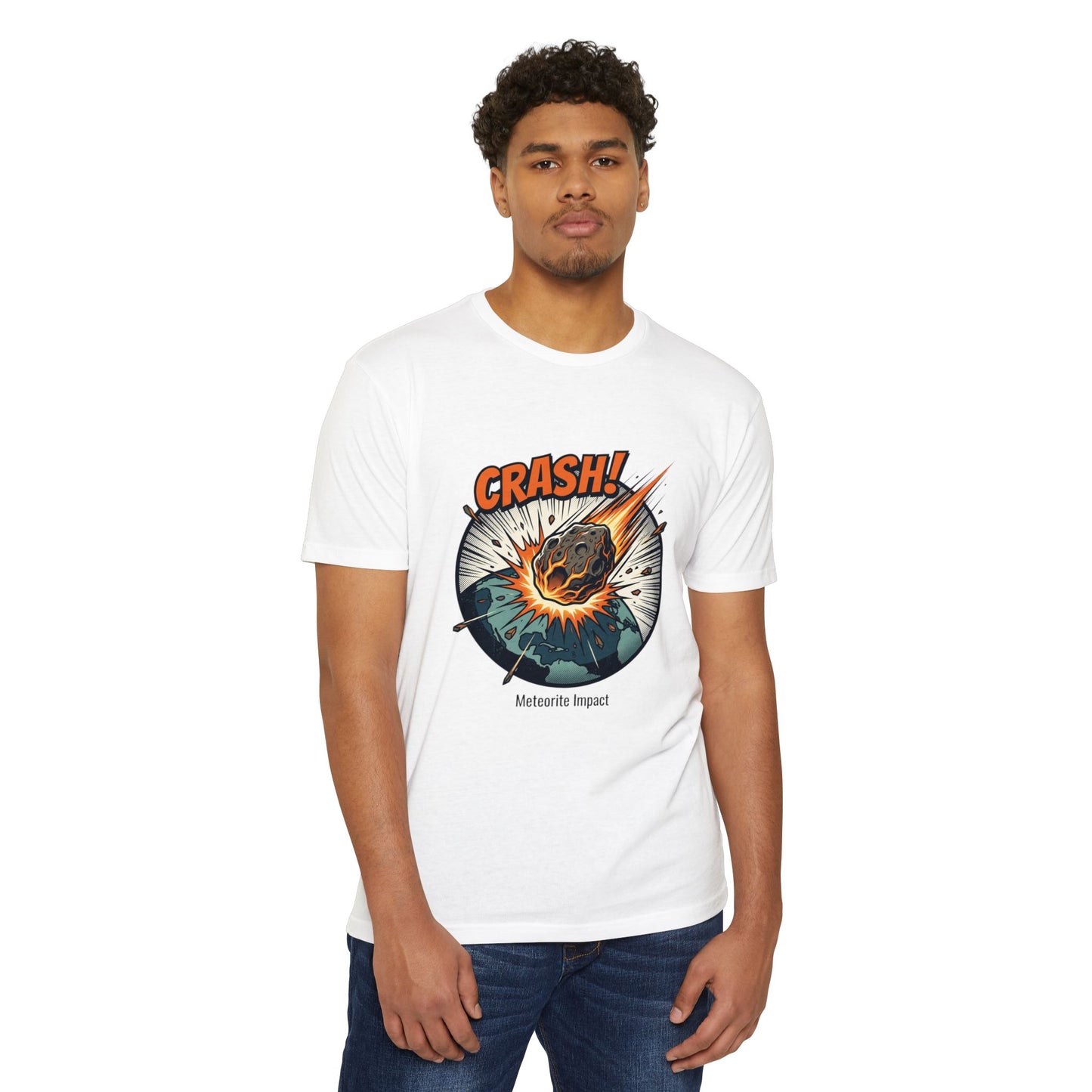 Meteorite Impact 'CRASH!' Graphic T-Shirt