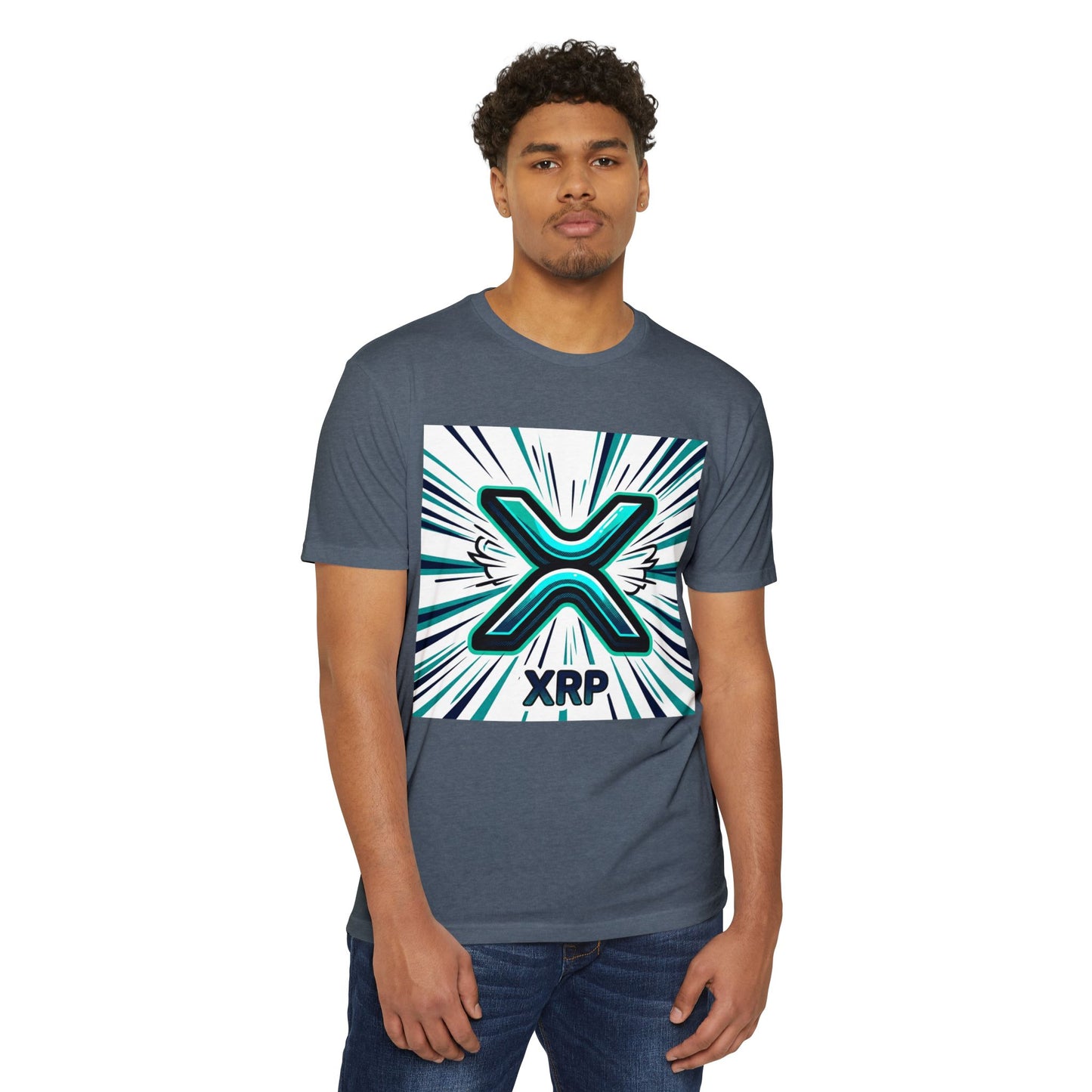 Camiseta con el logo de XRP Crypto — Camiseta gráfica de Ripple Token