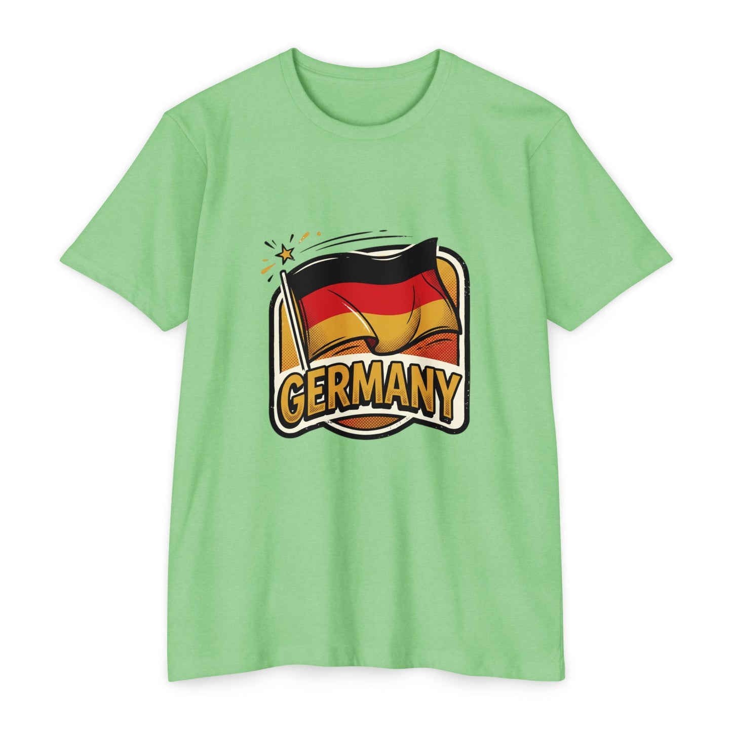 Germany Flag Retro Sports T-Shirt — Vintage Team Fan Tee
