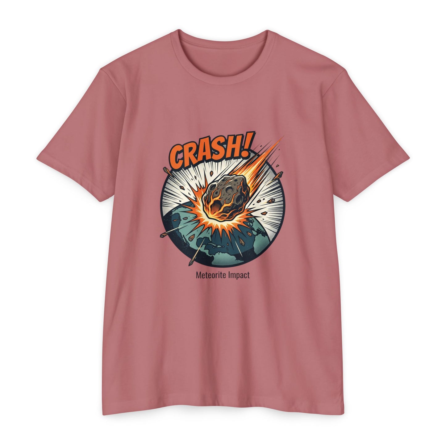 Meteorite Impact 'CRASH!' Graphic T-Shirt