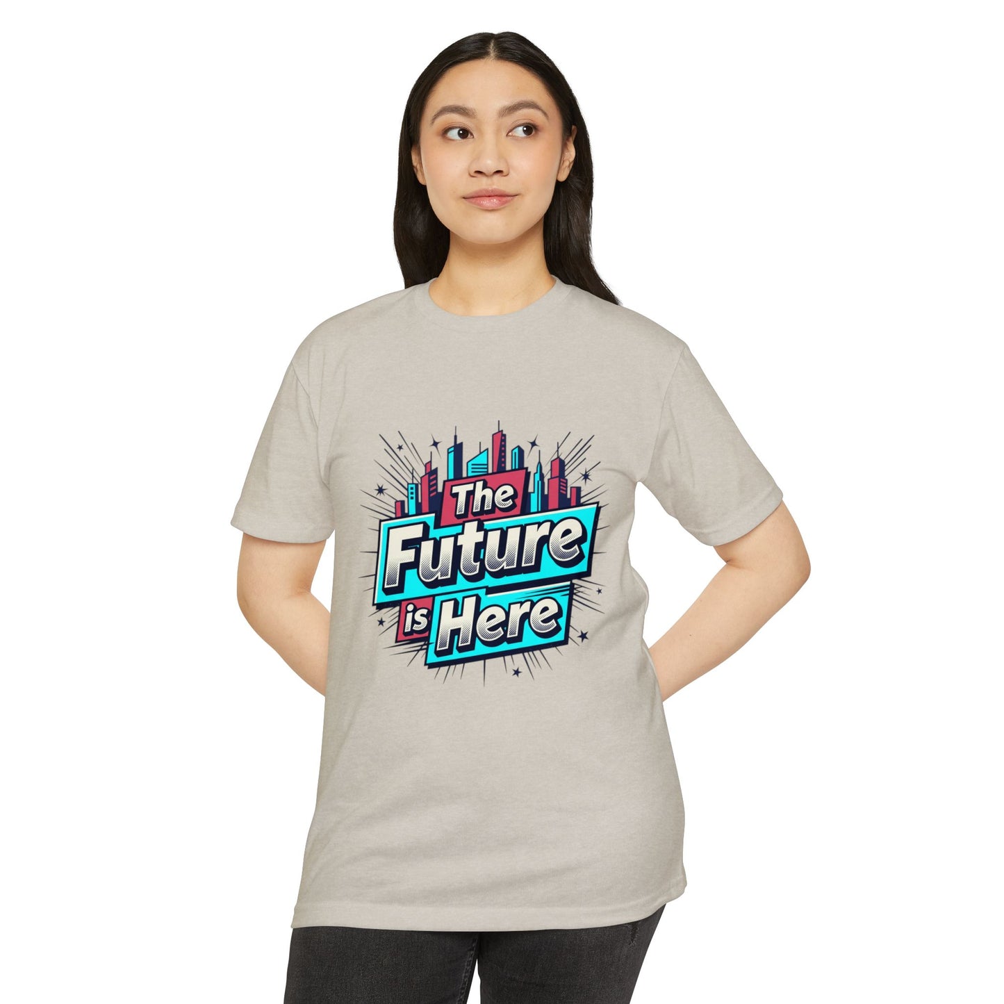 The Future Is Here T-Shirt — Retro City Graphic Tee