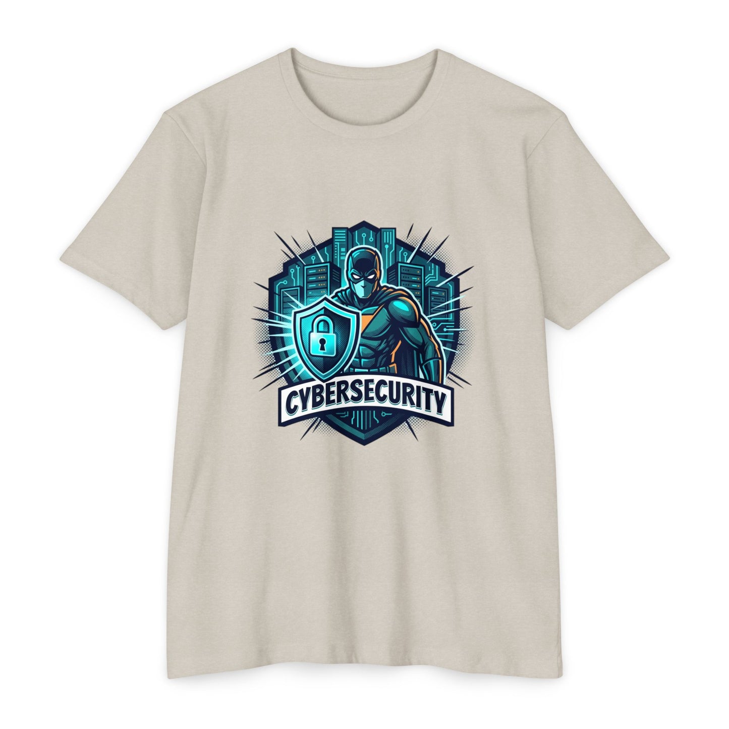 Cybersecurity Shield Tee — Cyber Defender Tech T-Shirt