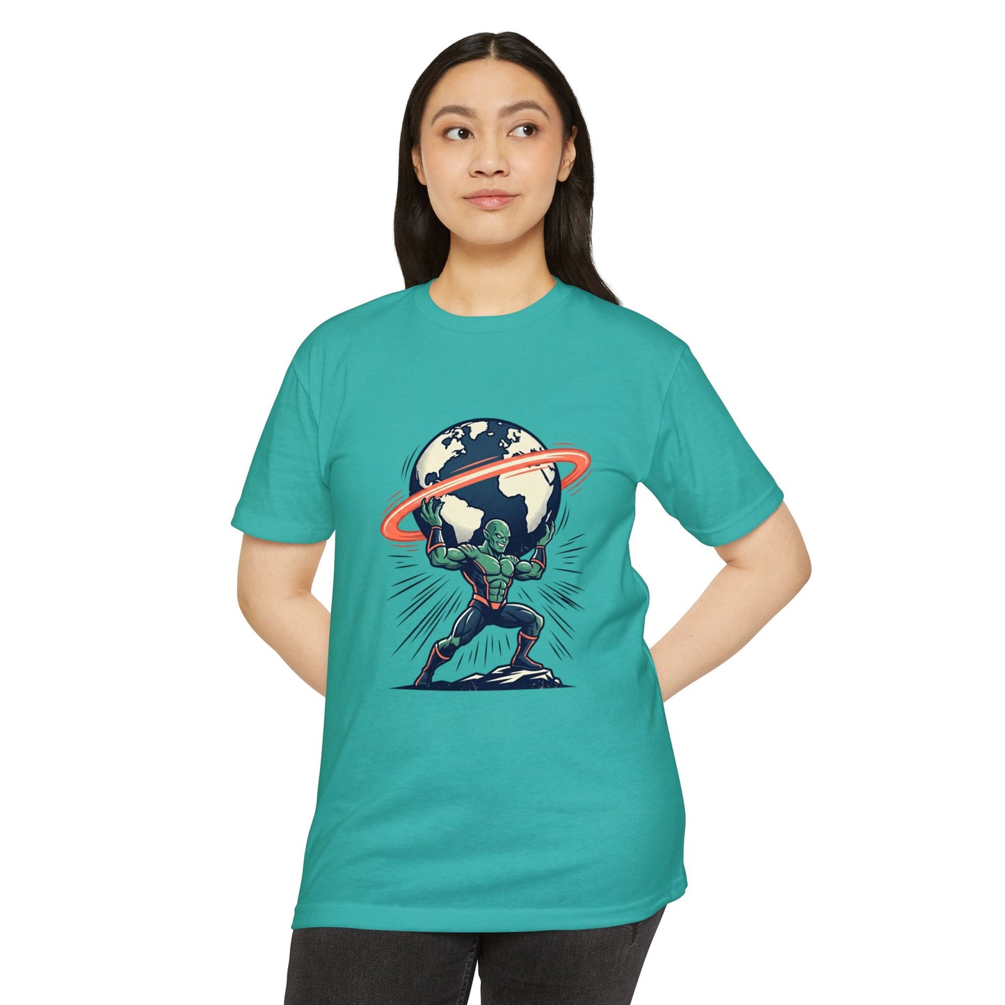 Atlas Strongman Vintage Earthlifting T-Shirt
