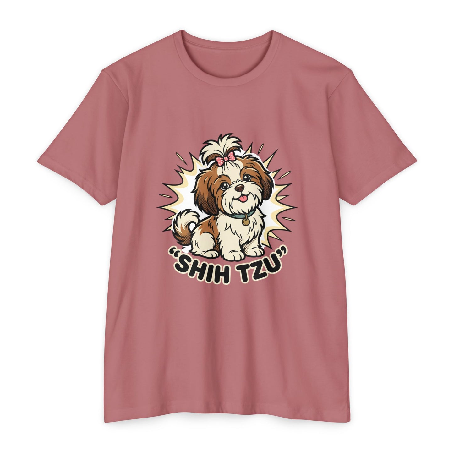 Shih Tzu Cute Cartoon T-Shirt — Adorable Dog Lover Tee