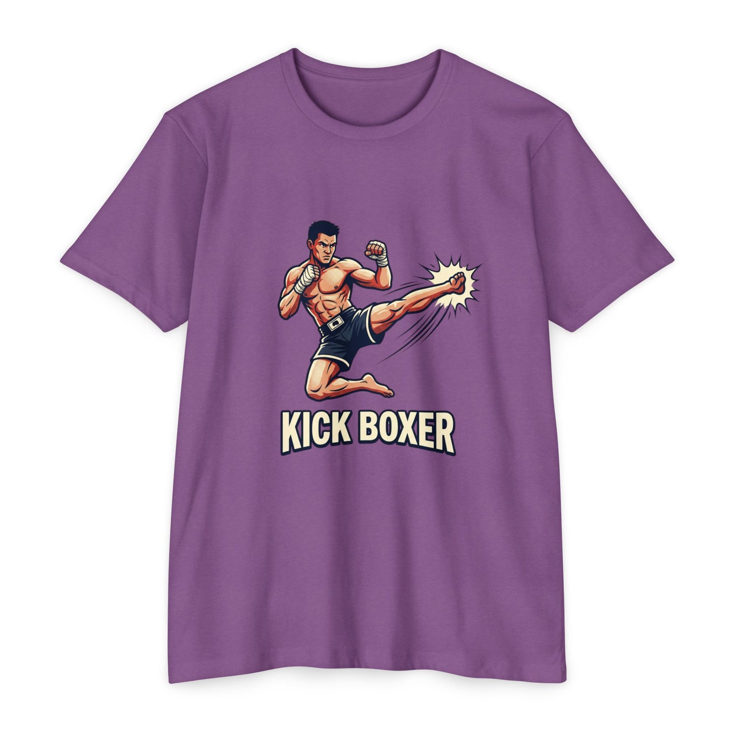 Camiseta Kick Boxer — Camiseta Retro Gráfica de Artes Marciales