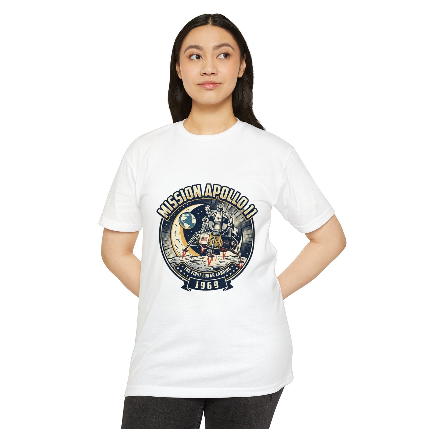 Apollo 11 Moon Landing T-Shirt — Mission Apollo 11 1969 Lunar Module Retro Tee