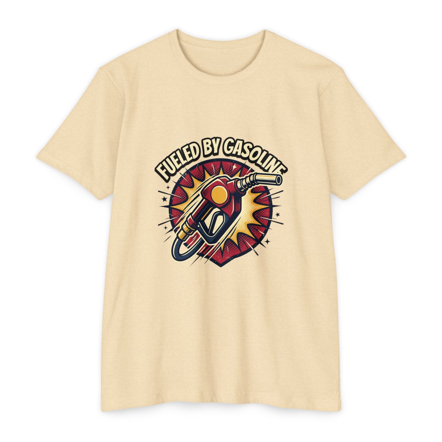 Fueled By Gasoline Retro Gas Pump T-Shirt