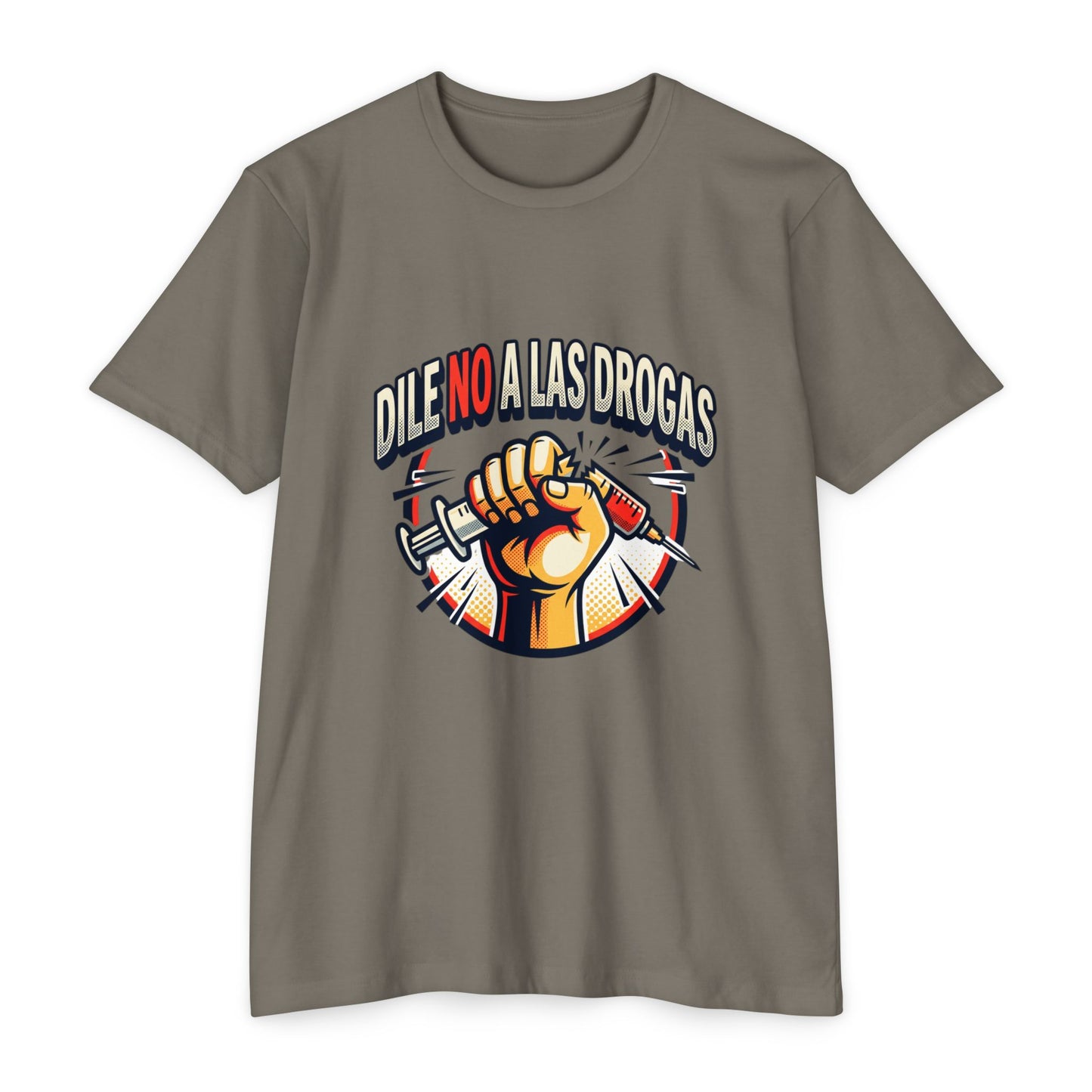 Anti-Drug Awareness T-Shirt — "Dile No a las Drogas" Graphic Tee