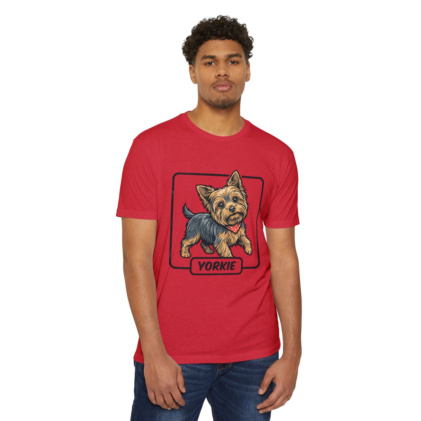 Yorkshire Terrier Graphic Tee — Cute Yorkie Dog T-Shirt