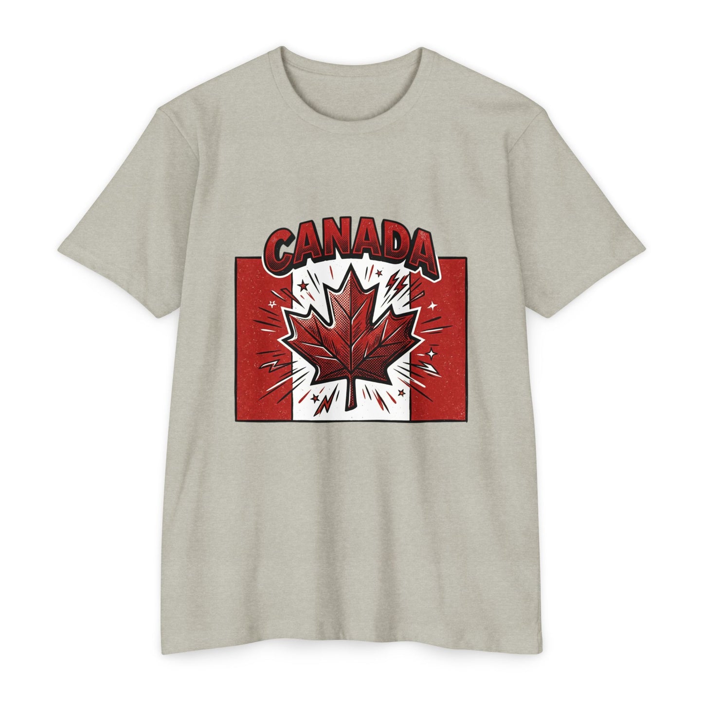 Retro Canada Maple Leaf Graphic T-Shirt — Canadian Pride Tee