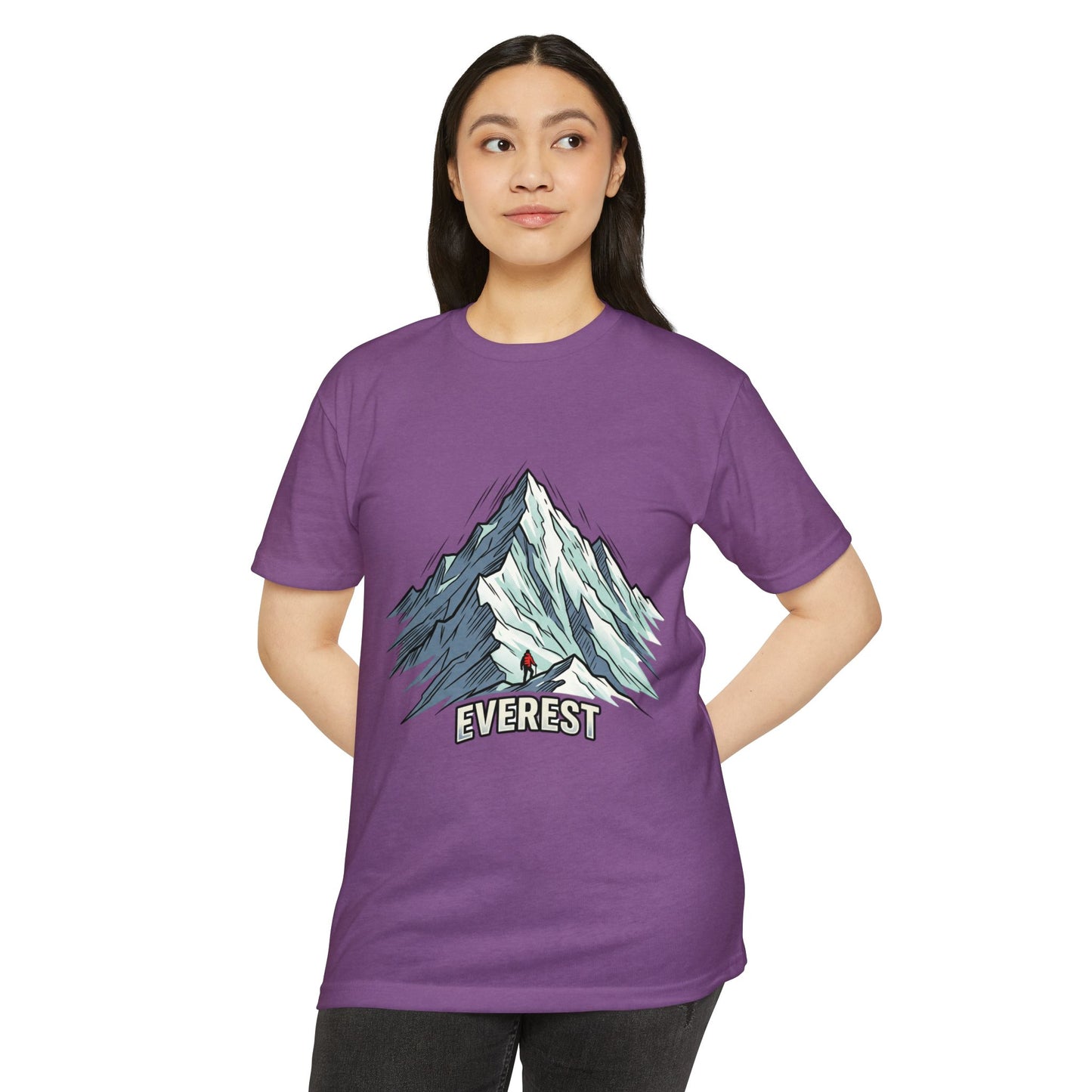 Everest Mountain Graphic T-Shirt — Adventure Climber Tee