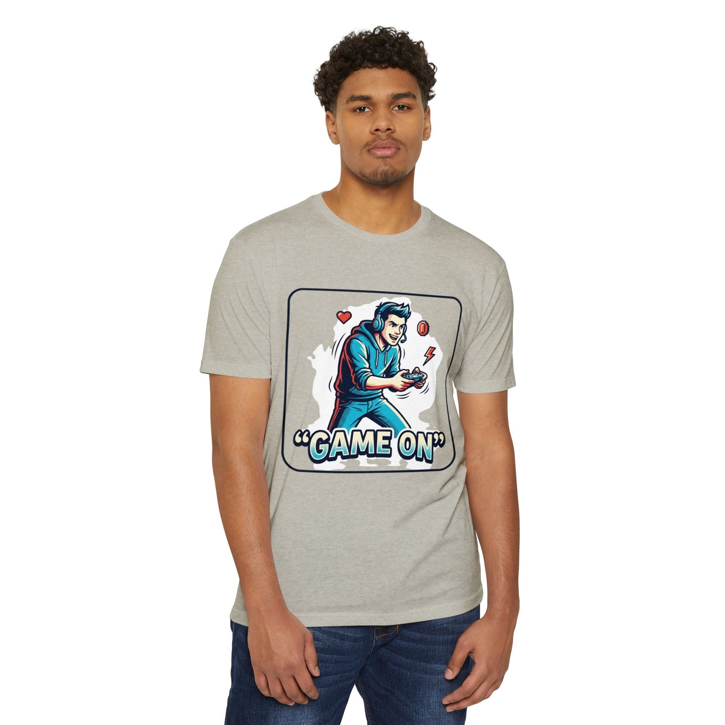 Game On Retro Controller T-Shirt — Gamer Graphic Tee