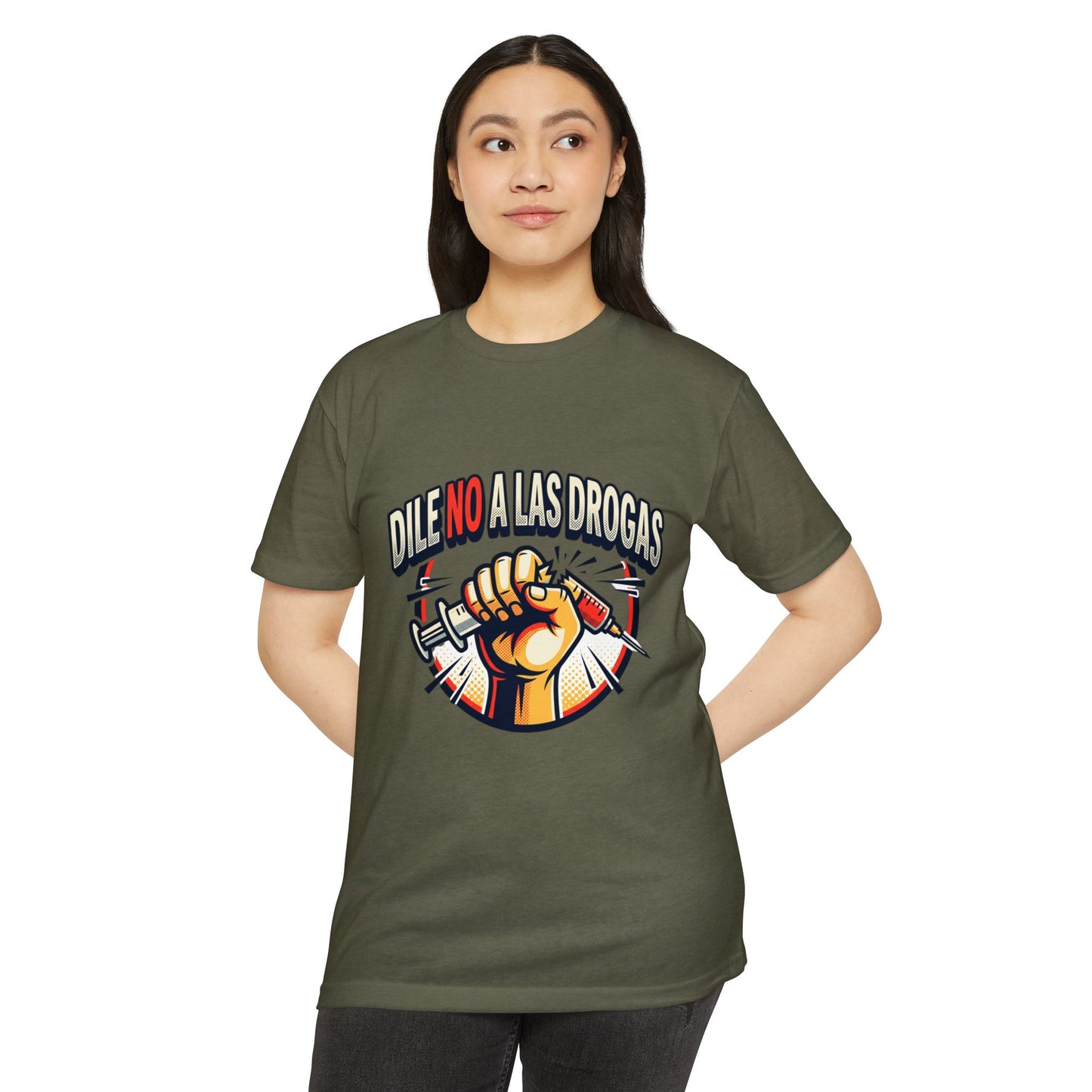 Anti-Drug Awareness T-Shirt — "Dile No a las Drogas" Graphic Tee