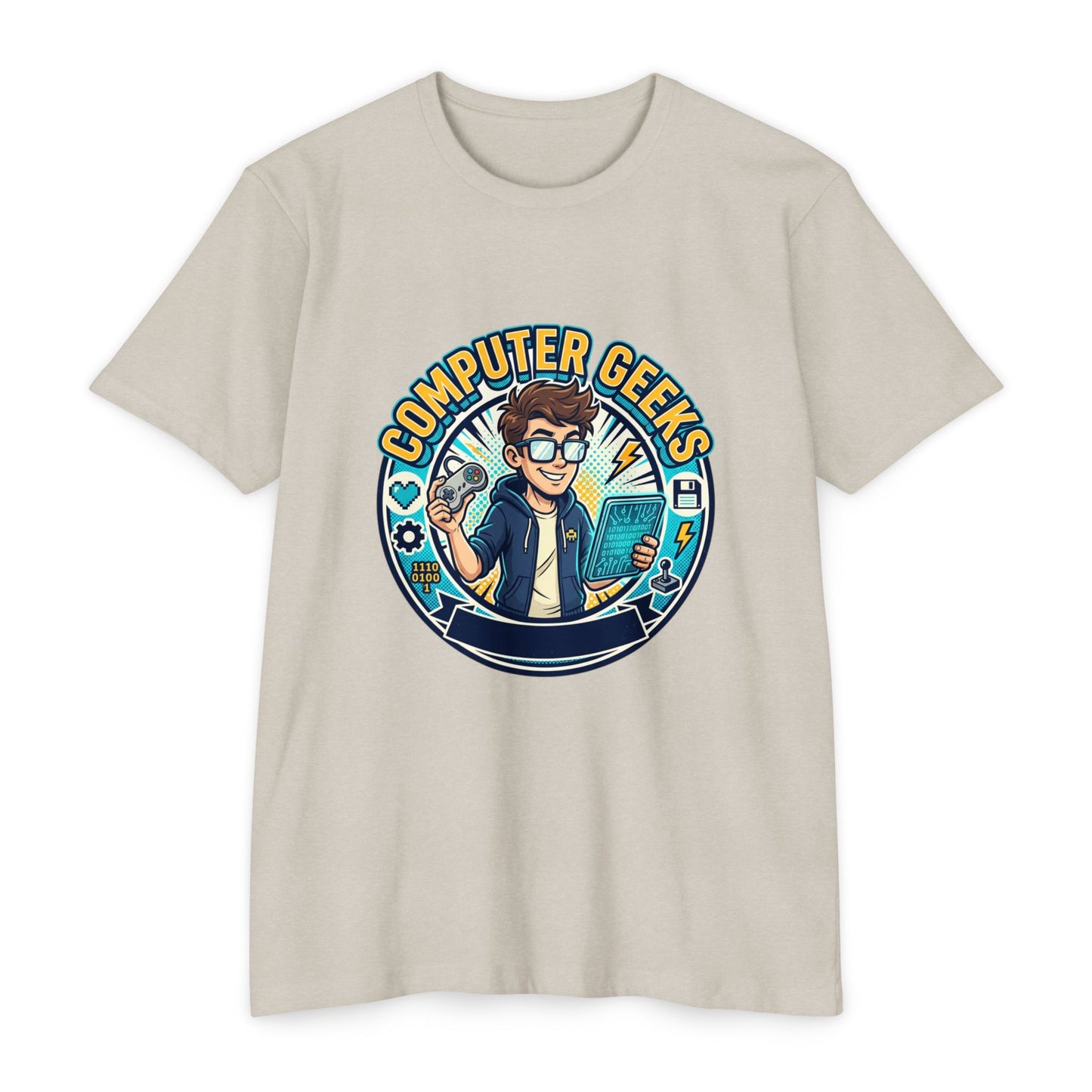 Computer Geeks T-Shirt — Retro Tech Gamer Graphic Tee