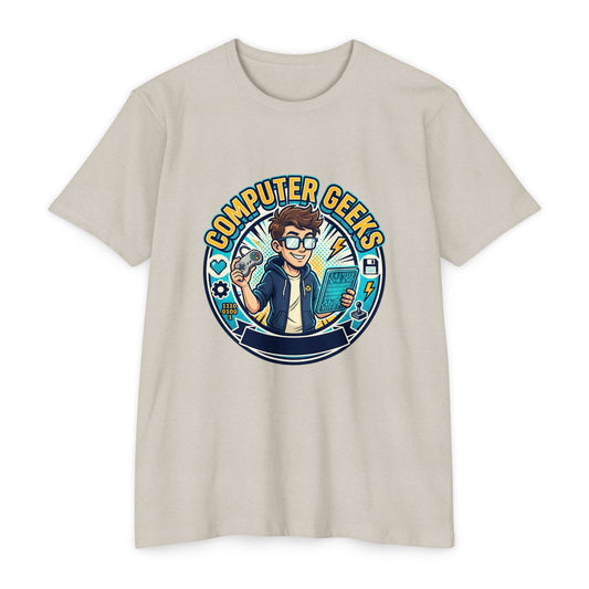 Computer Geeks T-Shirt — Retro Tech Gamer Graphic Tee