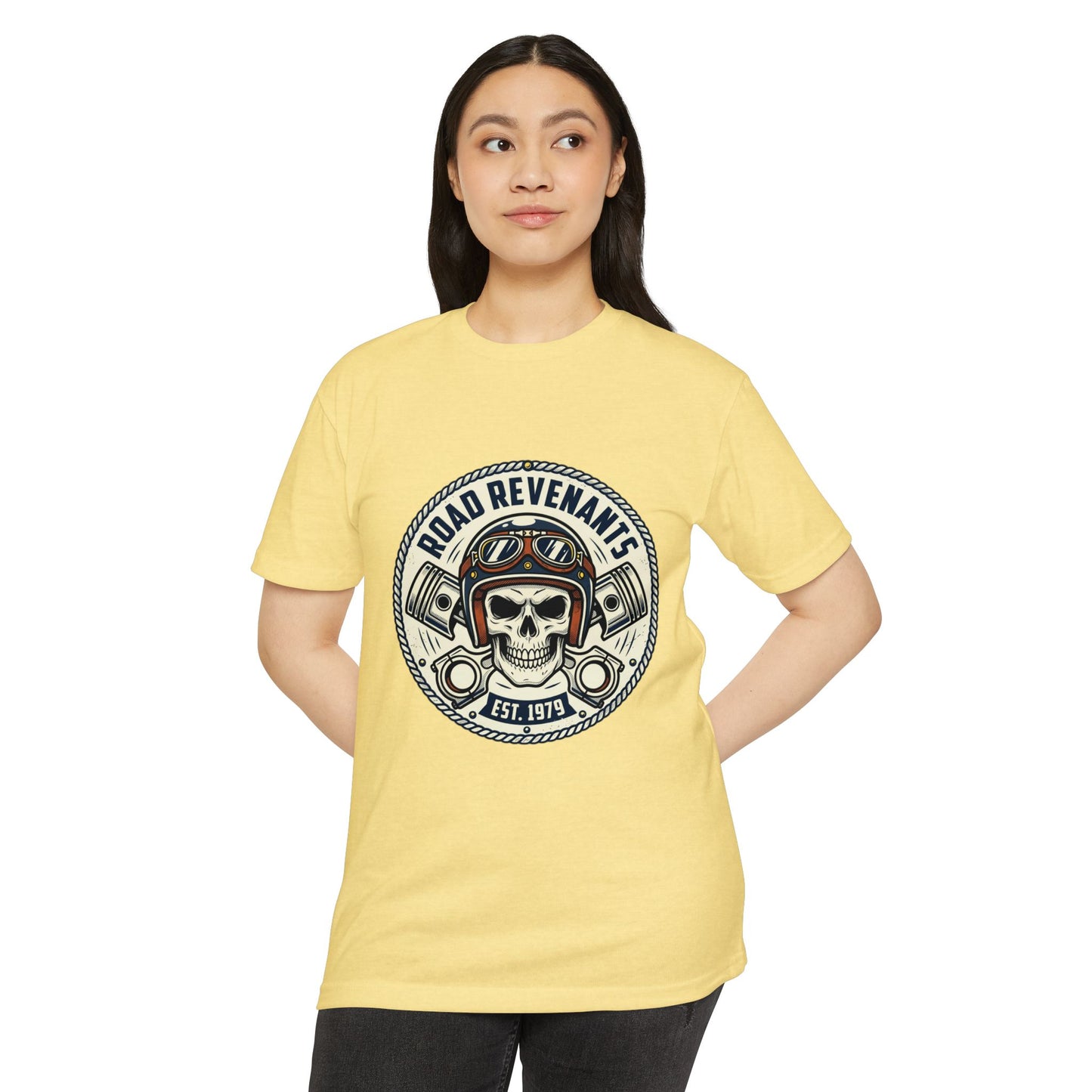 Road Revenants Skull Motorcycle T-Shirt