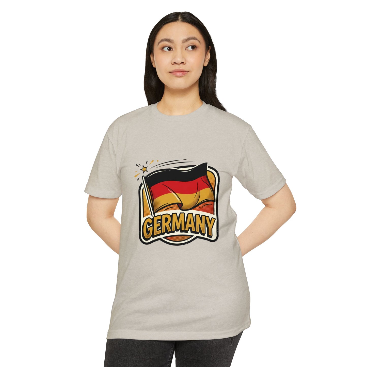 Germany Flag Retro Sports T-Shirt — Vintage Team Fan Tee