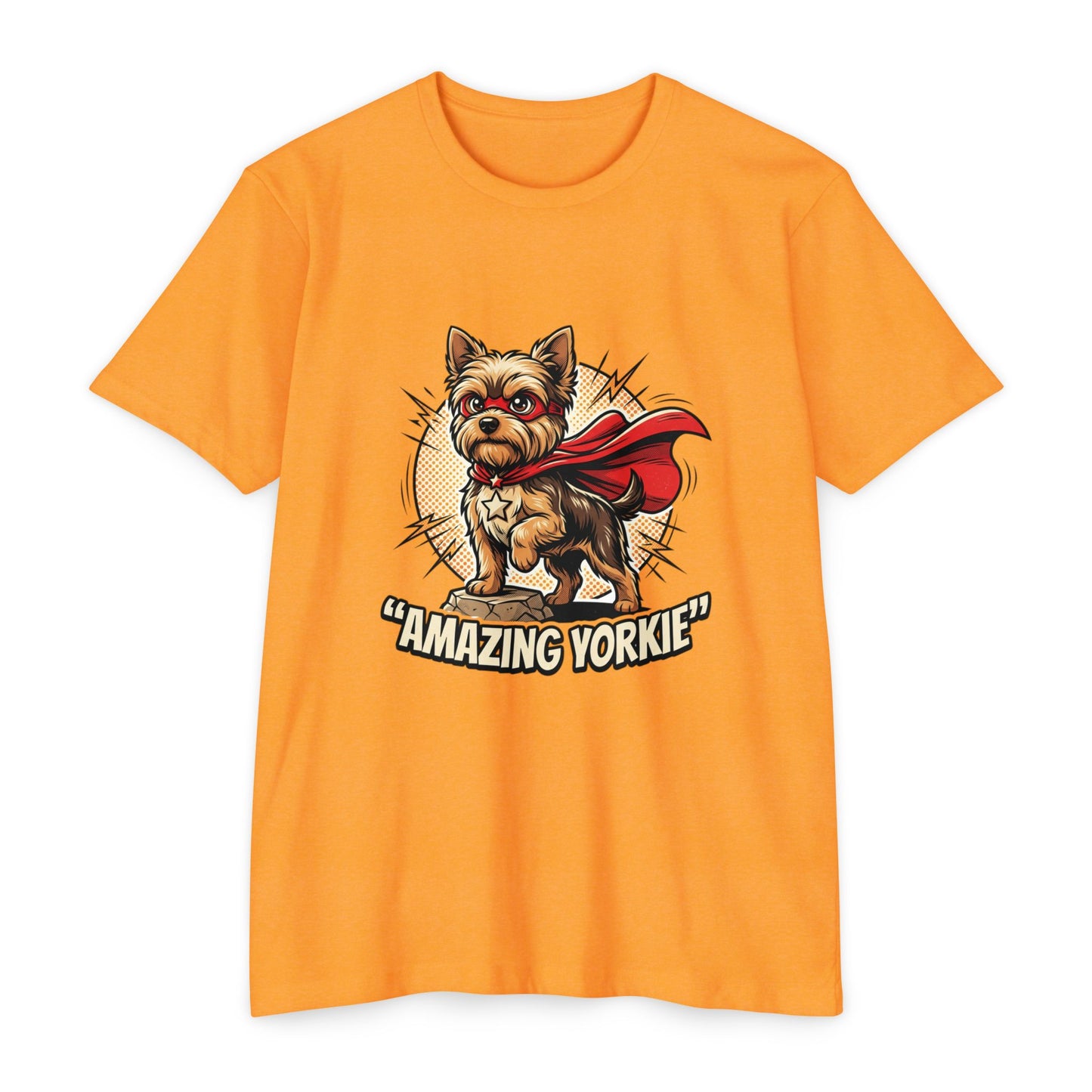 Yorkie Superhero T-Shirt — Cute Yorkshire Terrier Graphic Tee