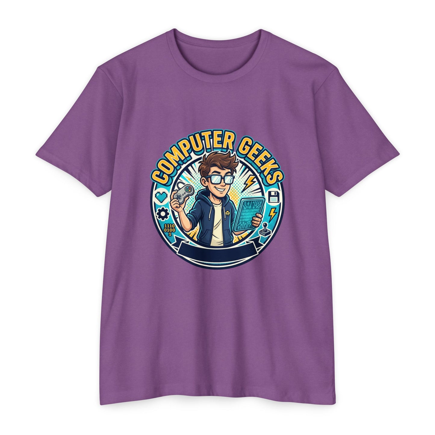 Computer Geeks T-Shirt — Retro Tech Gamer Graphic Tee