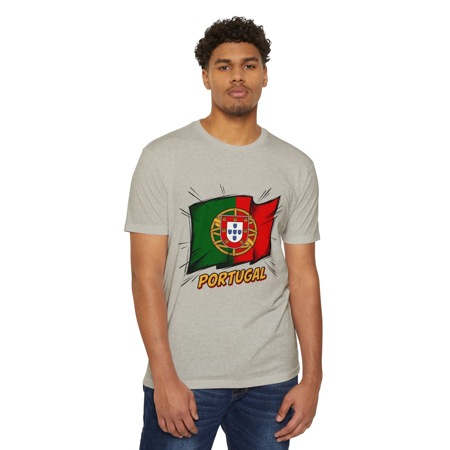 Portugal Flag Graphic T-Shirt — Vibrant Portuguese Pride Tee