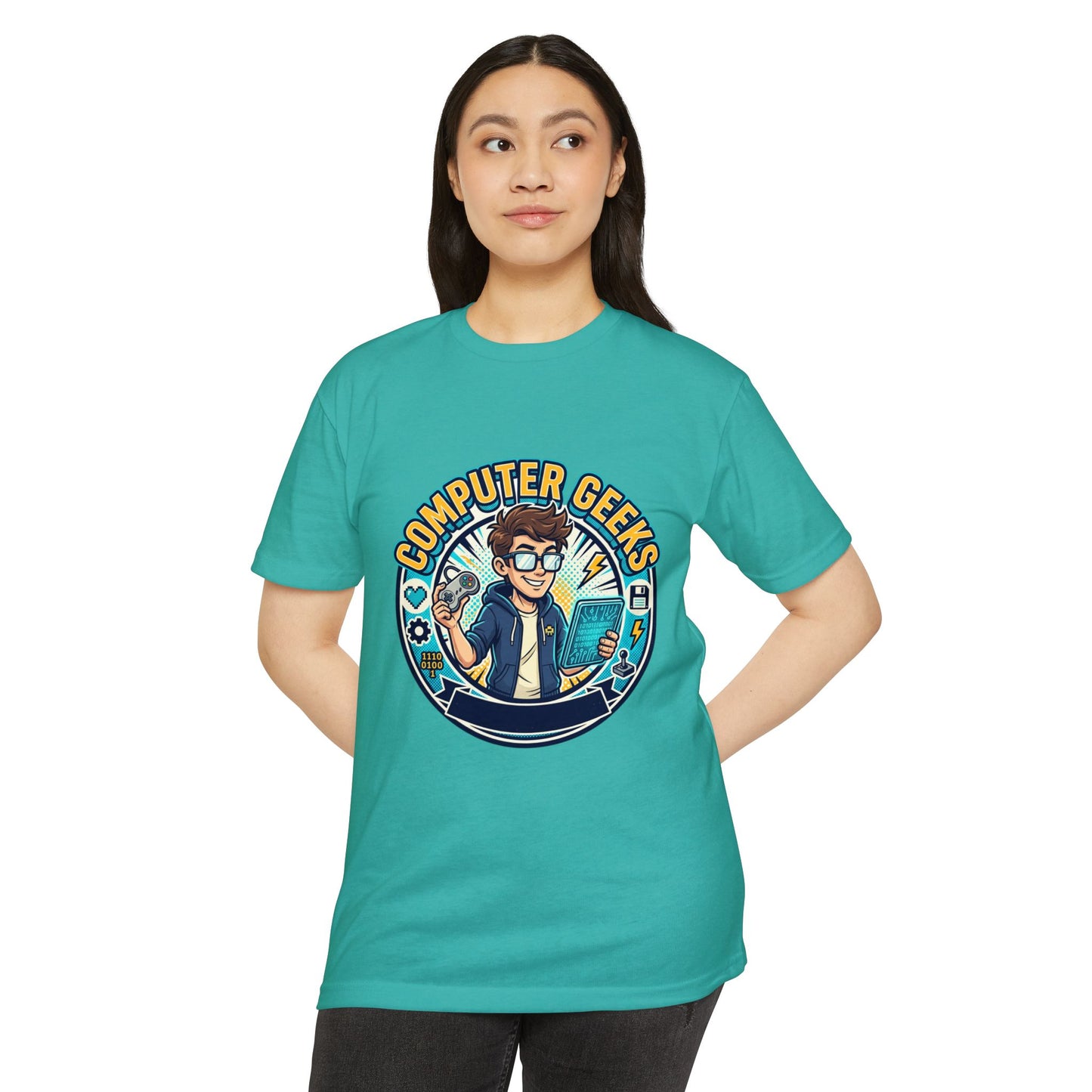 Computer Geeks T-Shirt — Retro Tech Gamer Graphic Tee