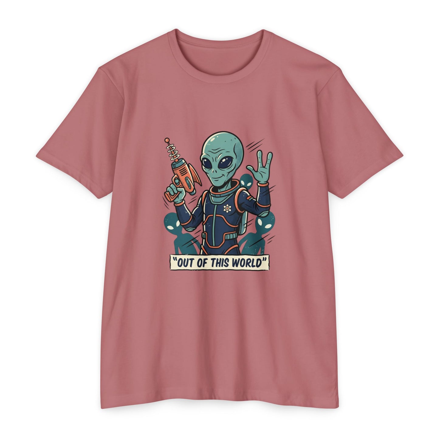 Alien Ray Gun T-Shirt — "Out of This World" Graphic Tee