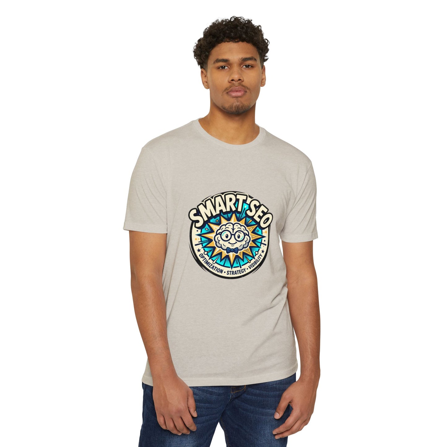 SEO T-Shirt — "Smart SEO" Graphic Tee for Marketers & Web Pros