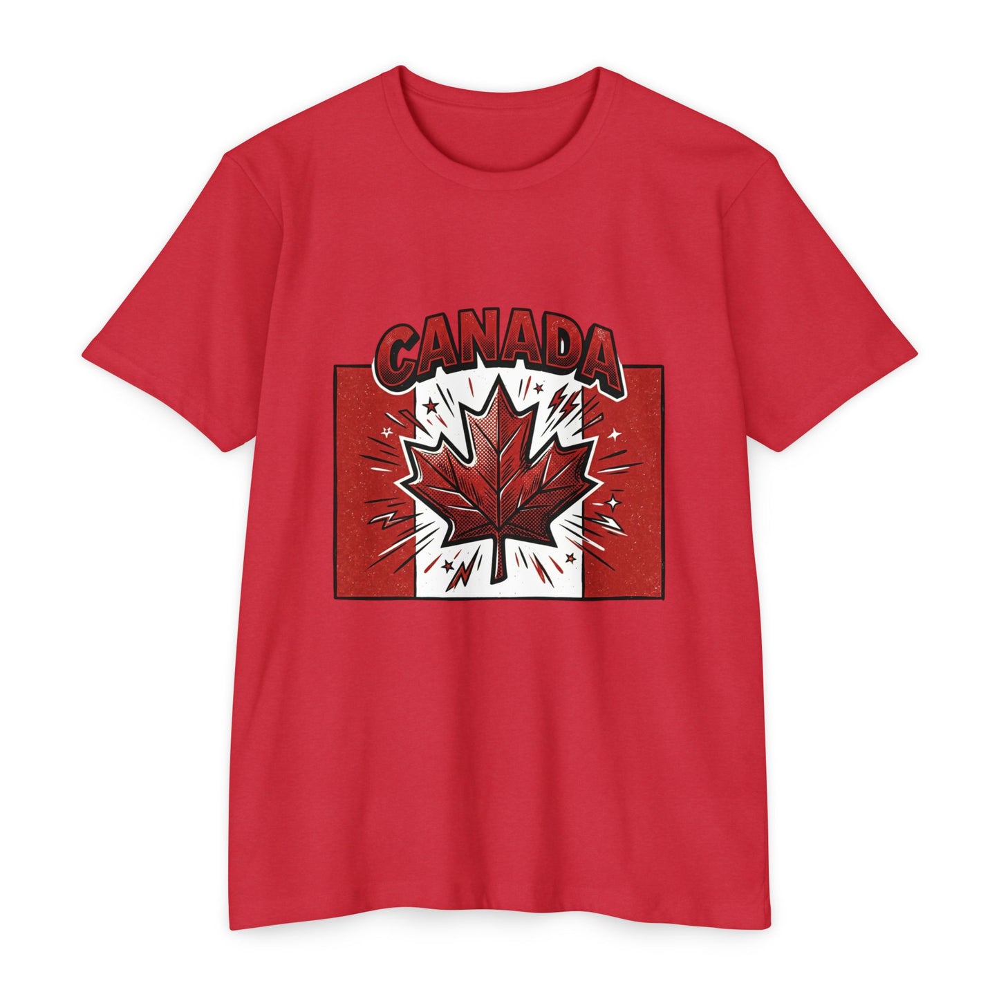 Retro Canada Maple Leaf Graphic T-Shirt — Canadian Pride Tee