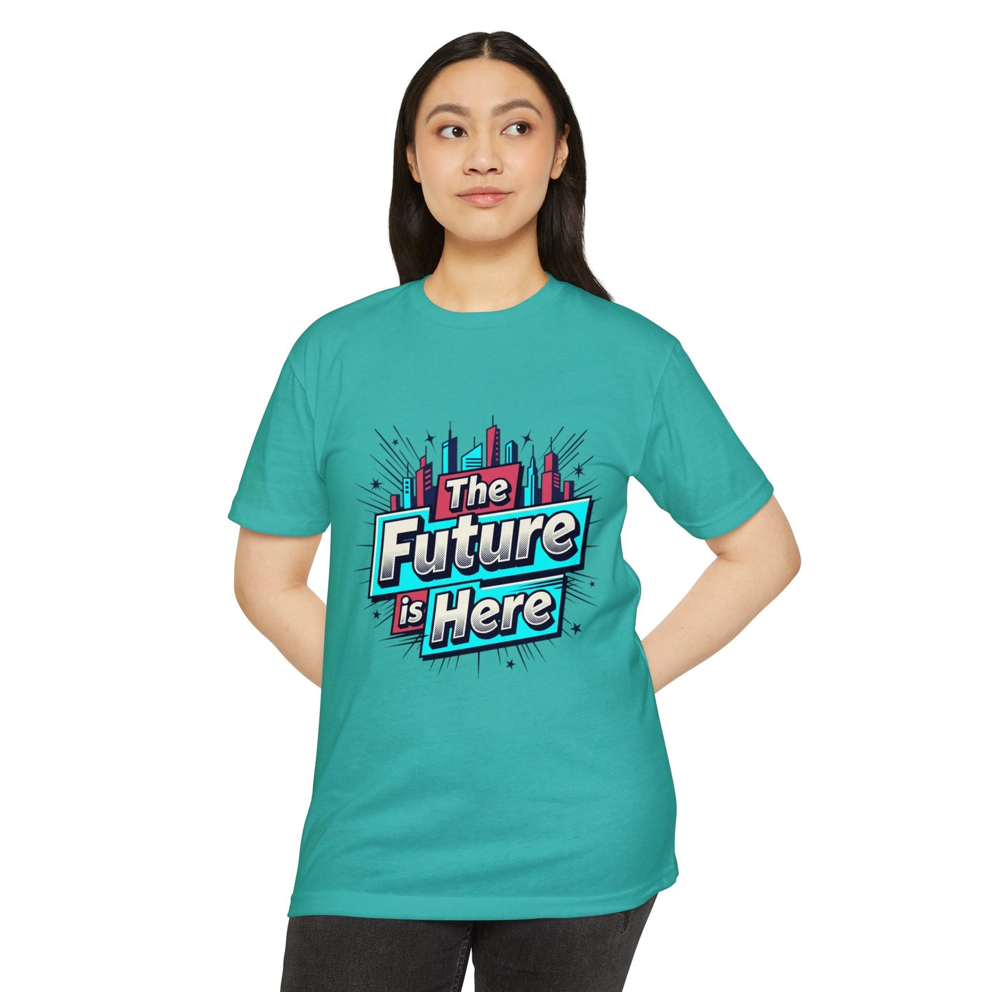The Future Is Here T-Shirt — Retro City Graphic Tee