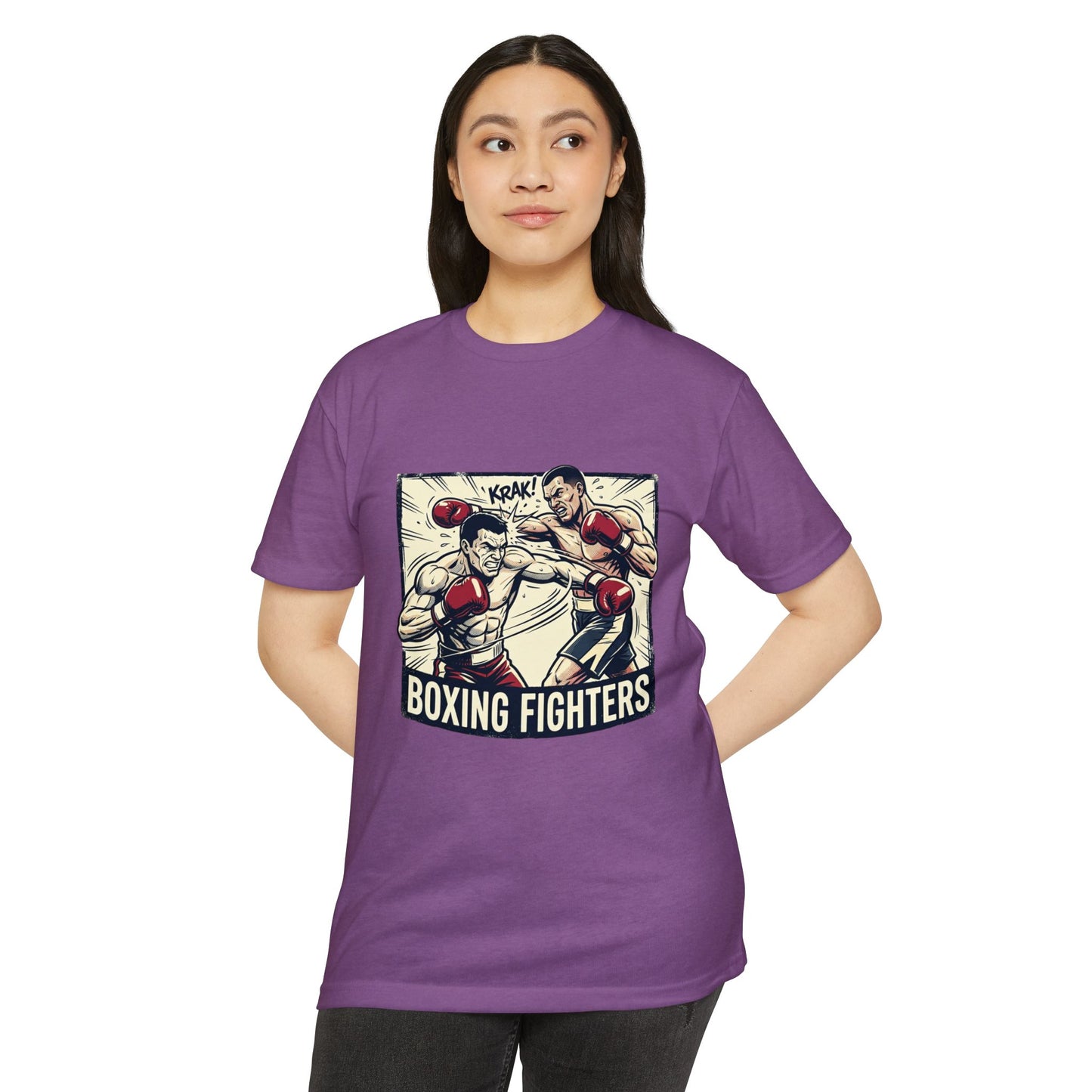 Boxing Fighters Vintage Comic Ring Match T-Shirt