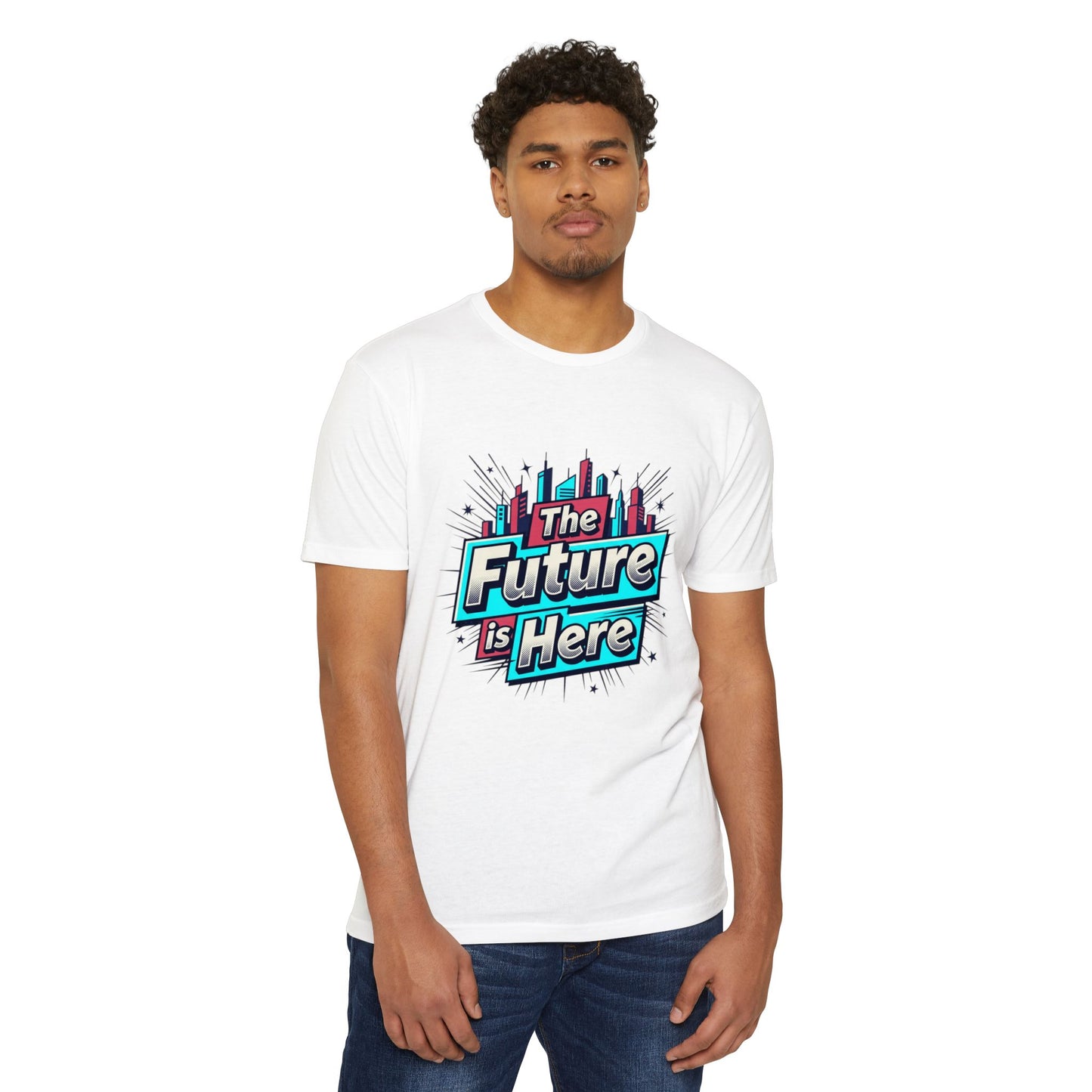 The Future Is Here T-Shirt — Retro City Graphic Tee