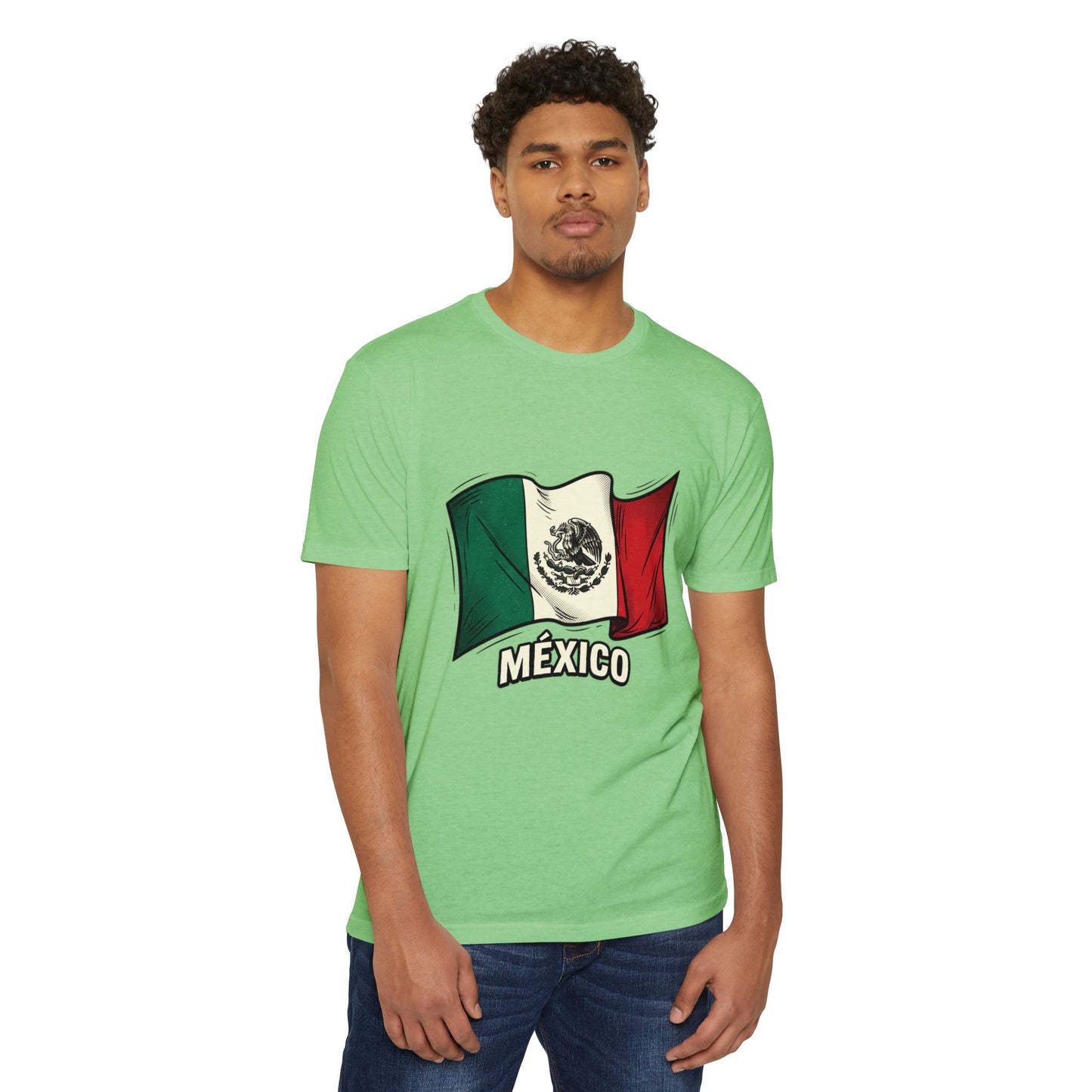 Vintage México Flag T-Shirt — Mexican Pride Tee