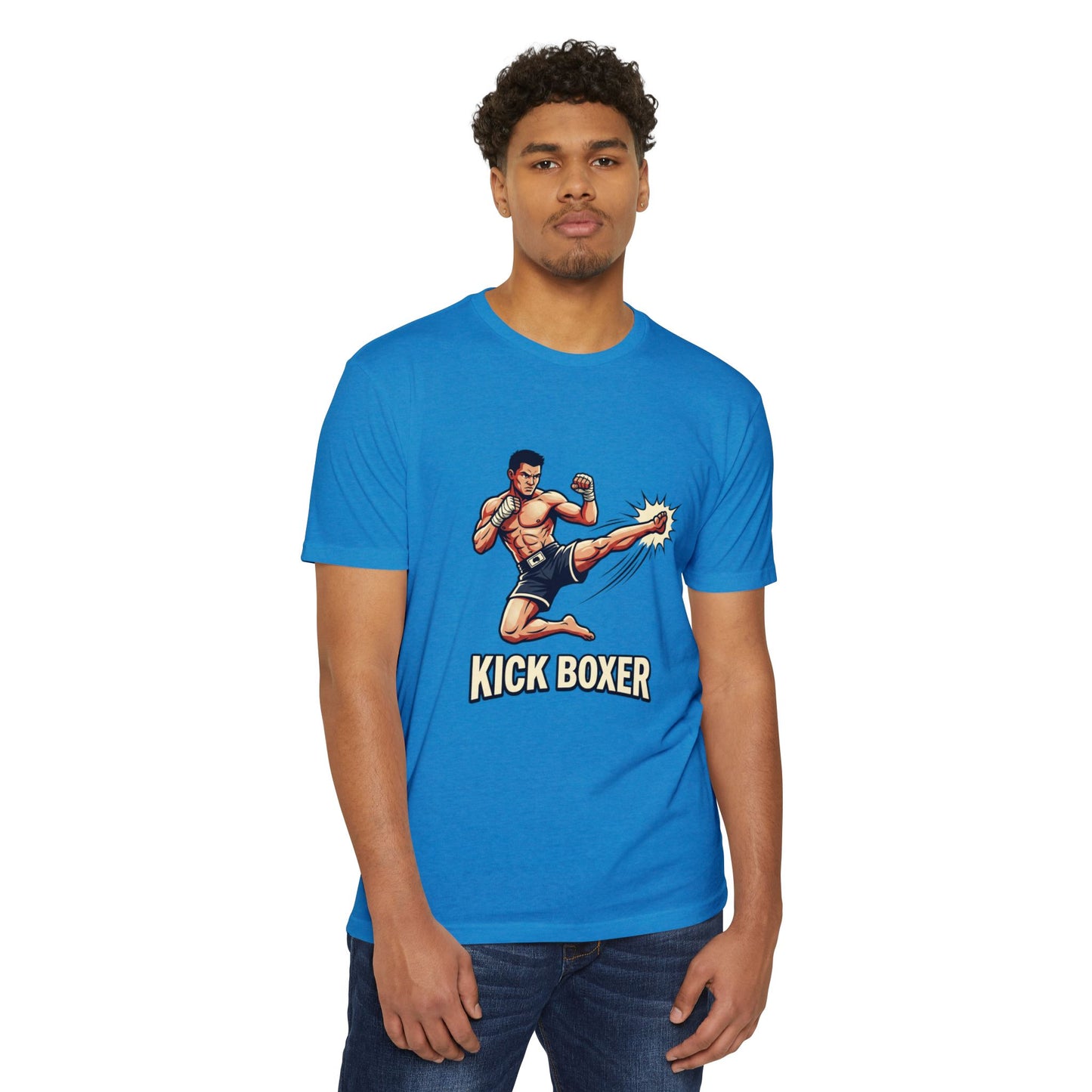 Camiseta Kick Boxer — Camiseta Retro Gráfica de Artes Marciales