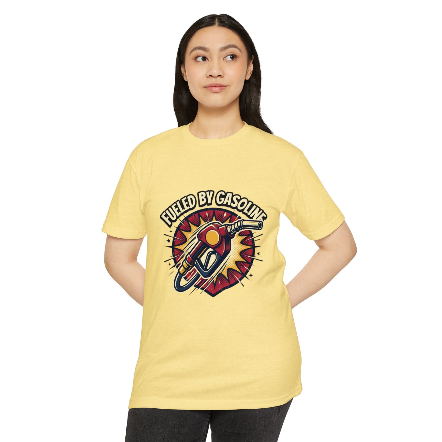 Fueled By Gasoline Retro Gas Pump T-Shirt