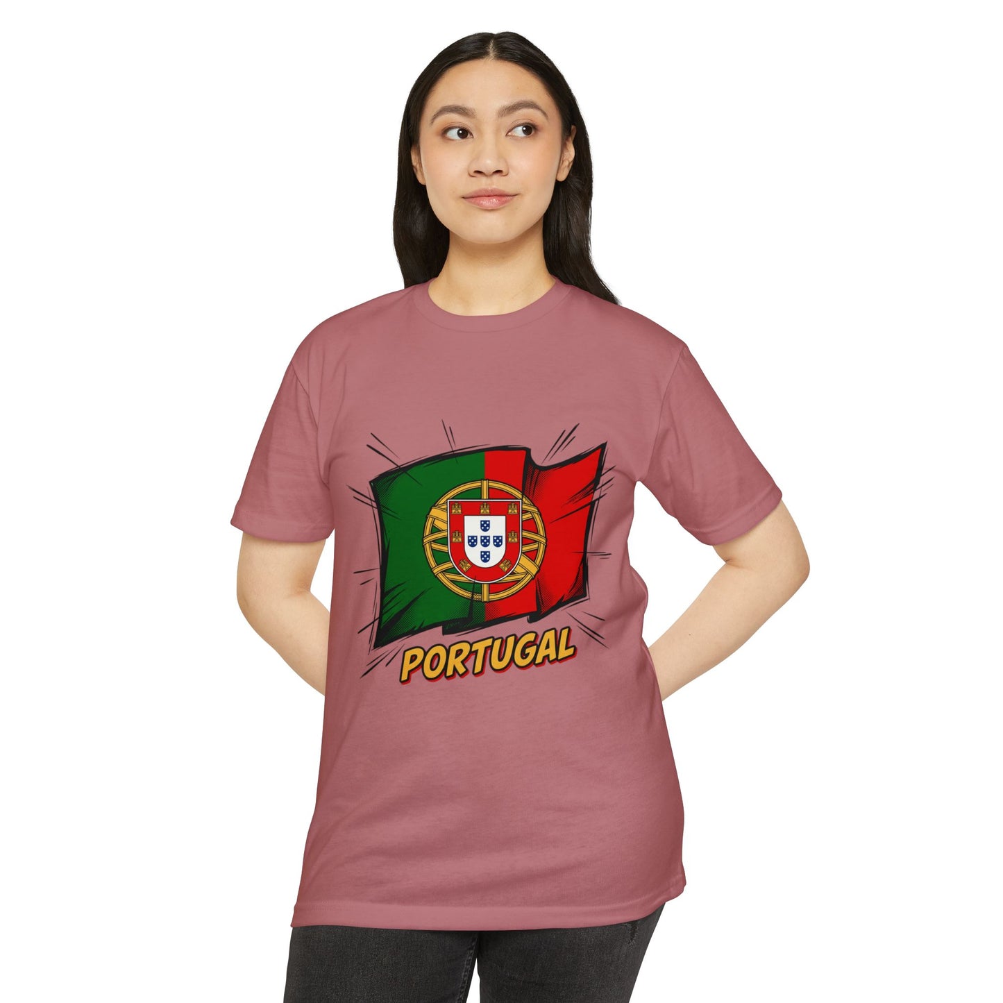 Portugal Flag Graphic T-Shirt — Vibrant Portuguese Pride Tee